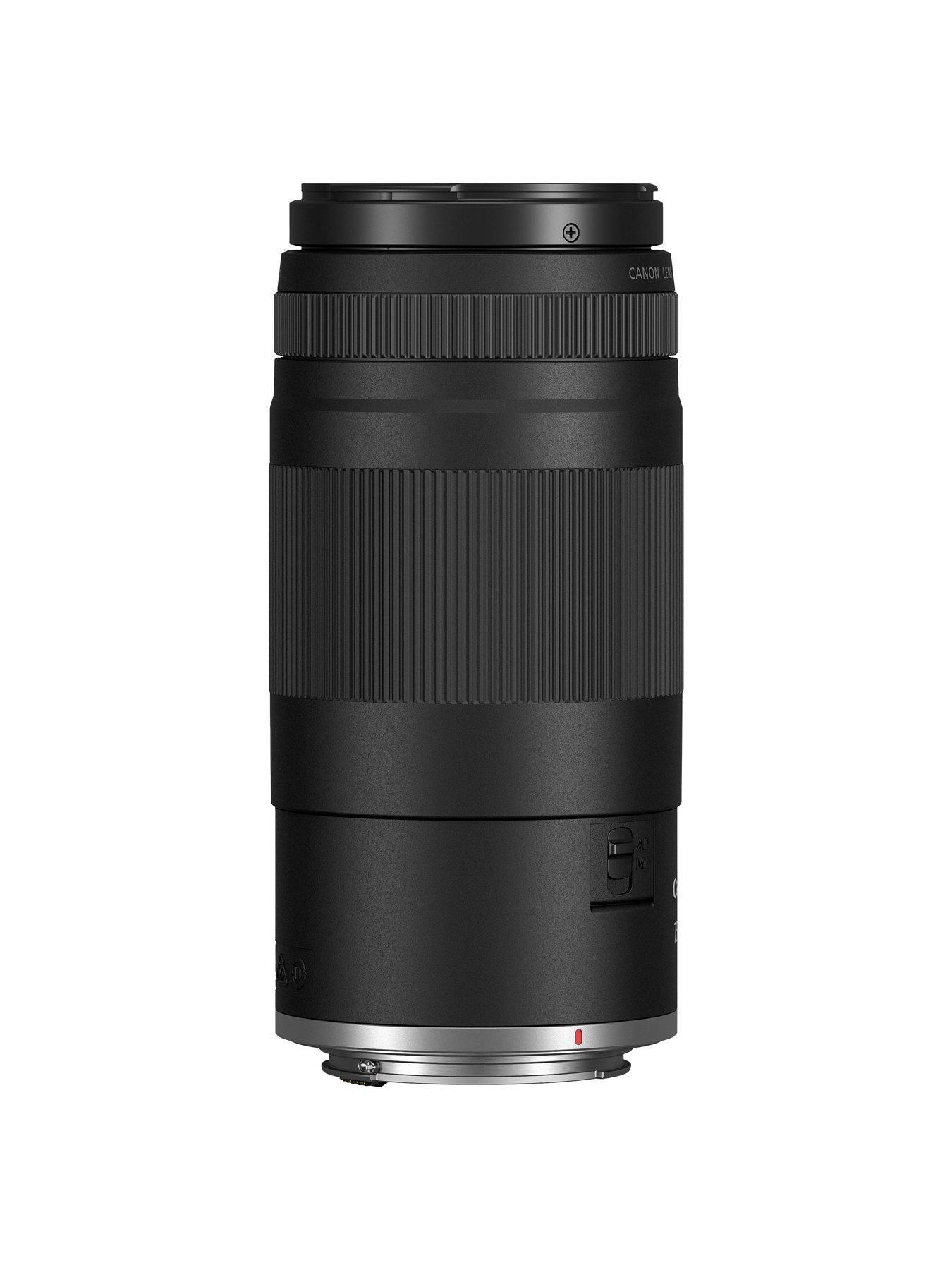 Canon RF 75-300mm F4-5.6 Telephoto Zoom Lens - Black | Littlewoods