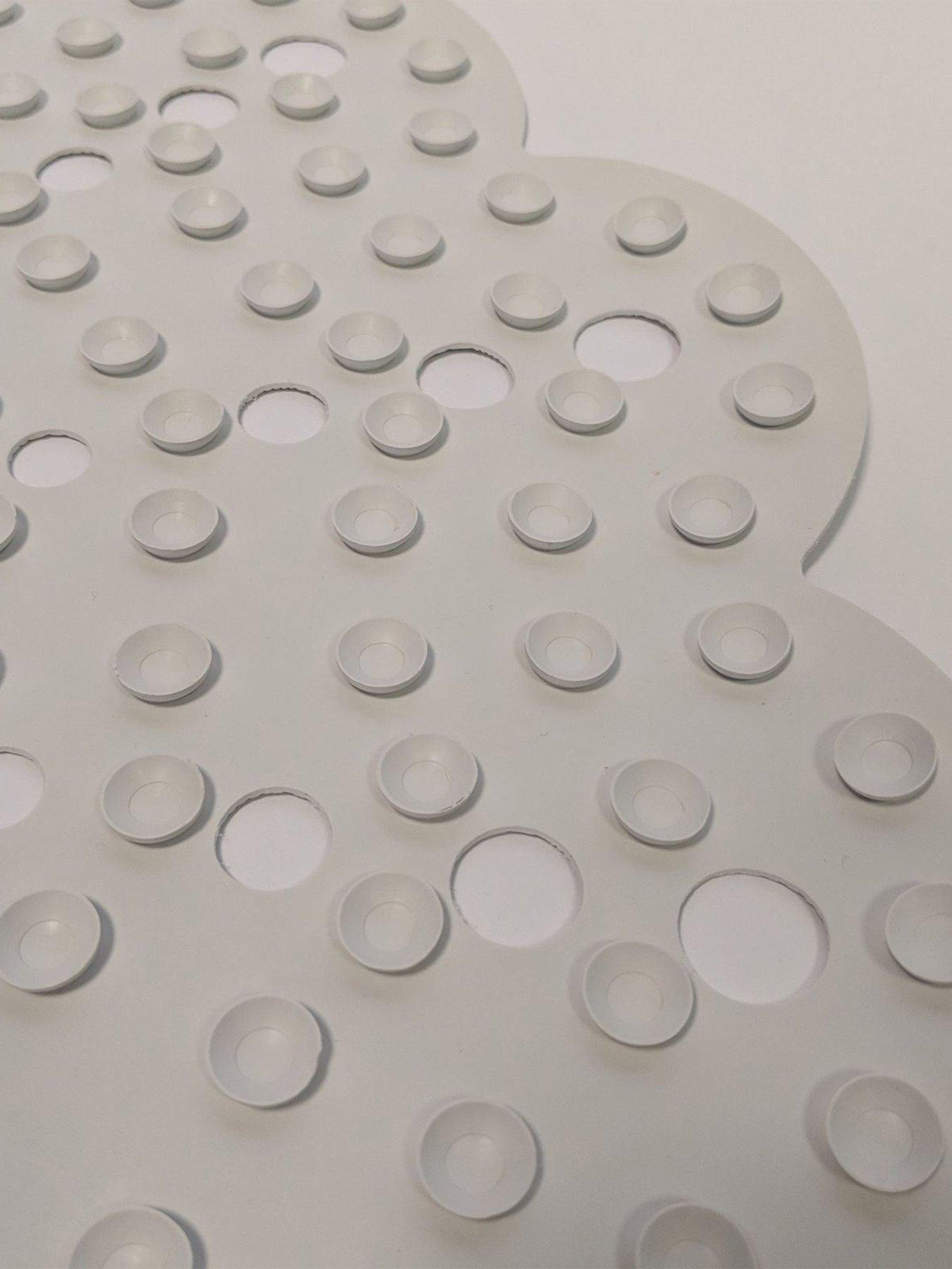 Image 2 of 4 of Showerdrape Petal White Anti-slip Bath Mat 740 x 360mm