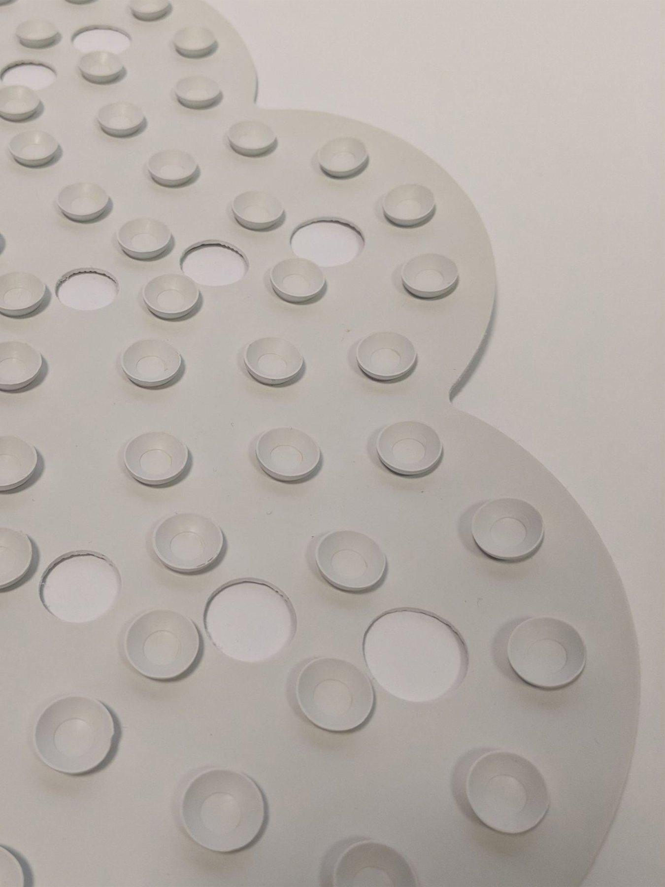 Image 3 of 4 of Showerdrape Petal White Anti-slip Bath Mat 740 x 360mm