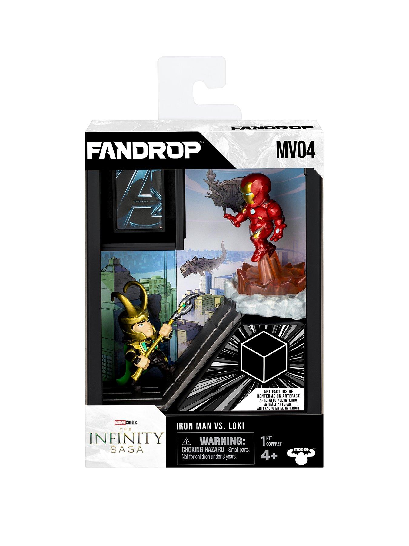  image of fandrop-fandrop-marvel-iron-man-vs-loki-collectible-action-figures