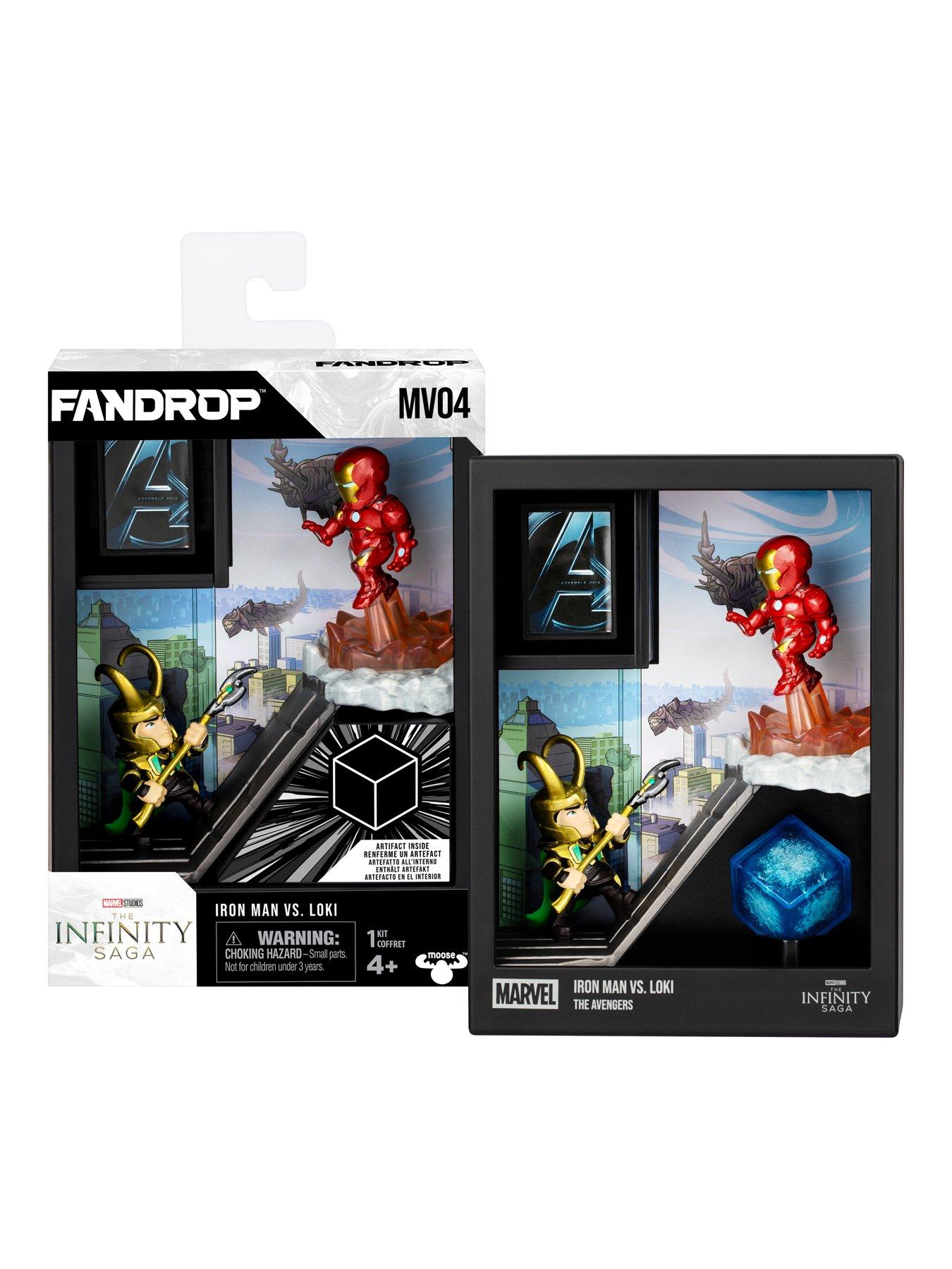  image of fandrop-fandrop-marvel-iron-man-vs-loki-collectible-action-figures