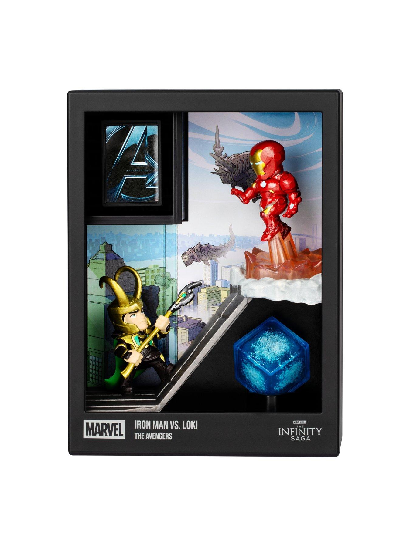  image of fandrop-fandrop-marvel-iron-man-vs-loki-collectible-action-figures