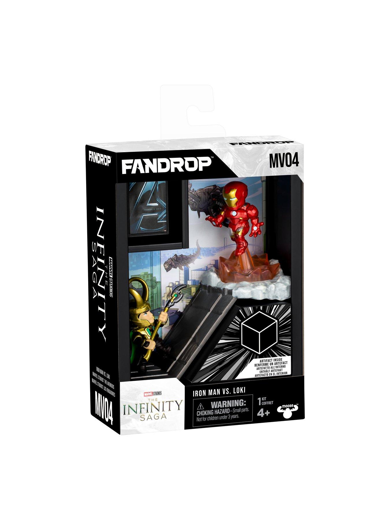  image of fandrop-fandrop-marvel-iron-man-vs-loki-collectible-action-figures