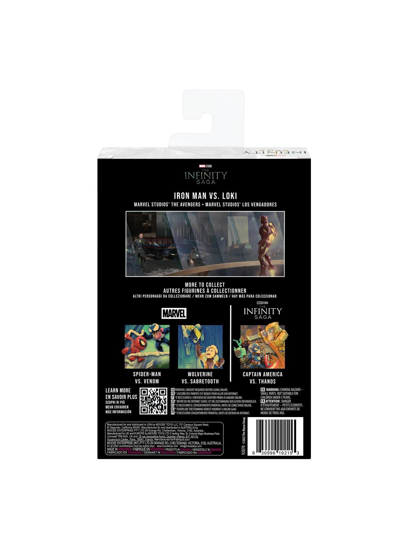 Image 7 of 8 of Fandrop Marvel Iron Man Vs. Loki Collectible Action Figures