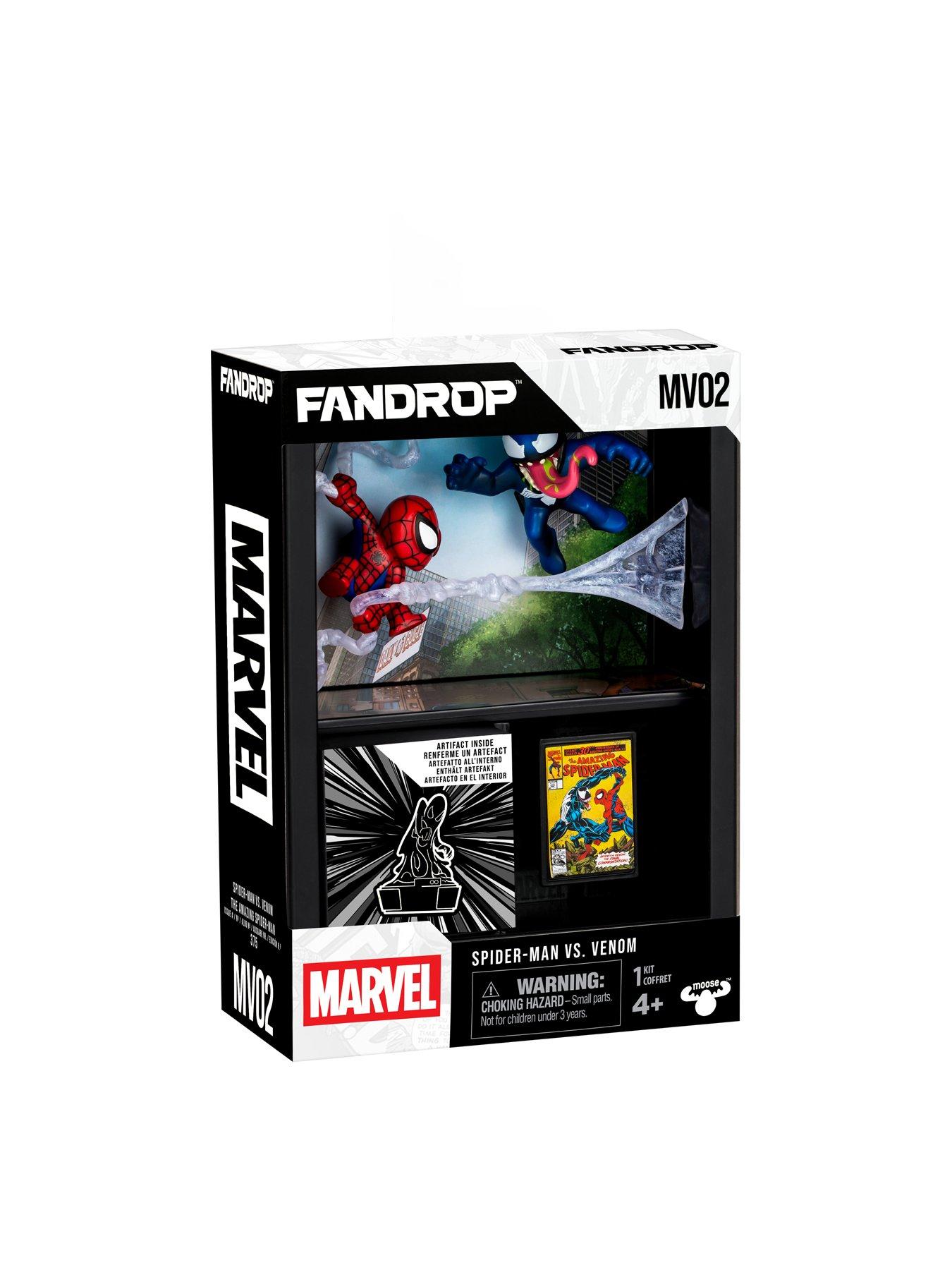  image of fandrop-fandrop-marvel-spider-man-vs-venom-collectible-action-figures