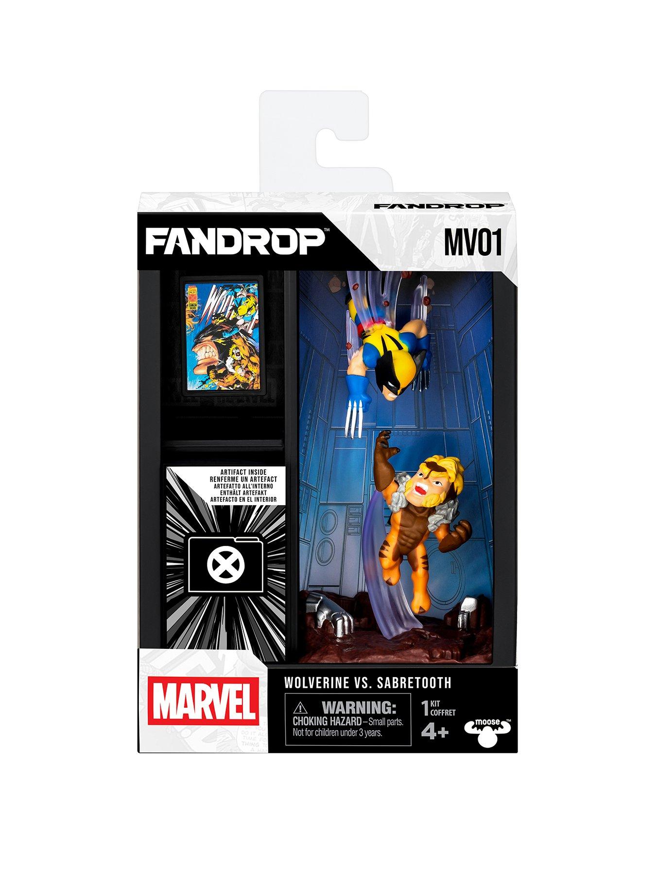 Fandrop Marvel Iron Wolverine Vs Sabretooth Collectible Action Figures