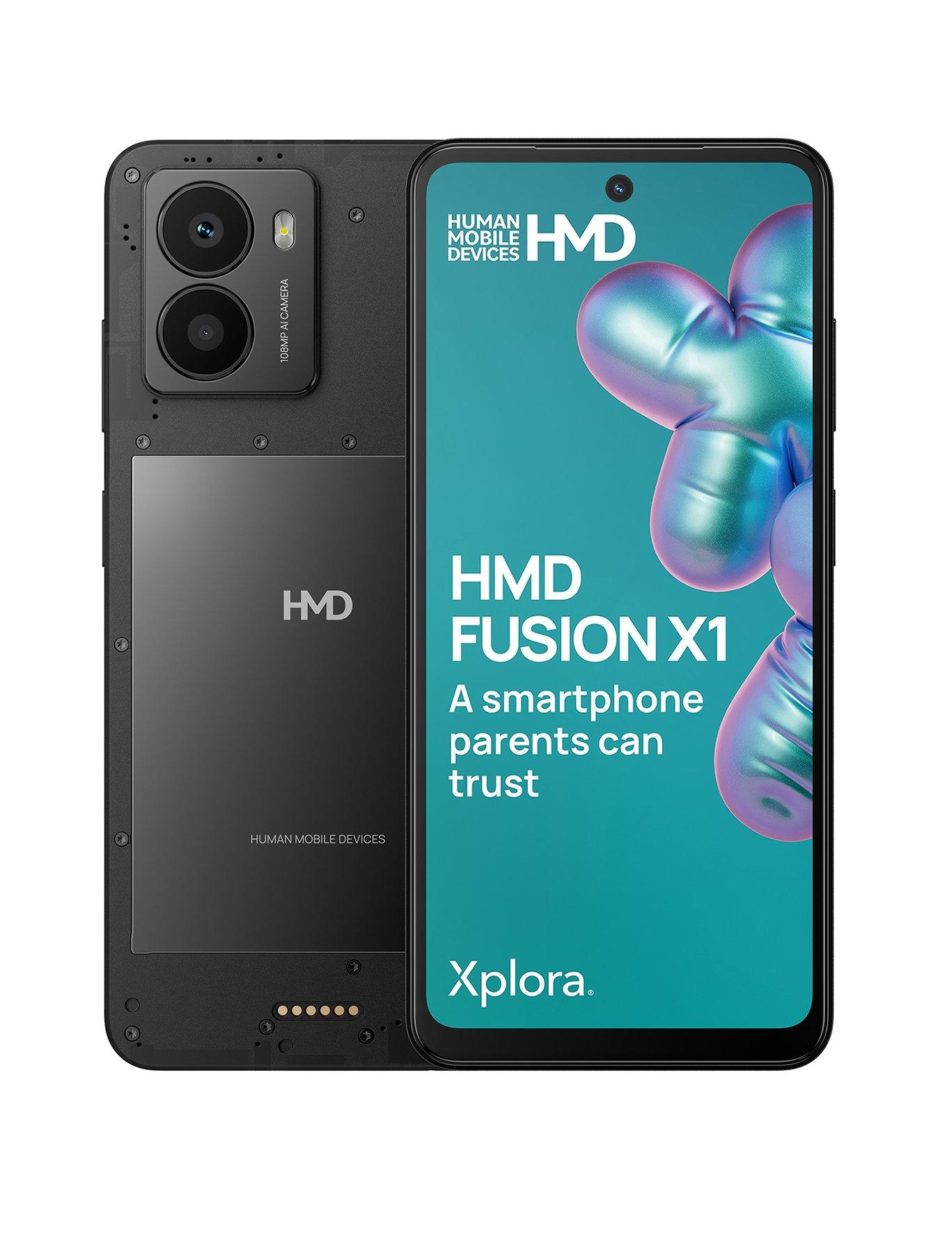 HMD FUSION X1 TA-1672 DS 6/128 EU1 Black