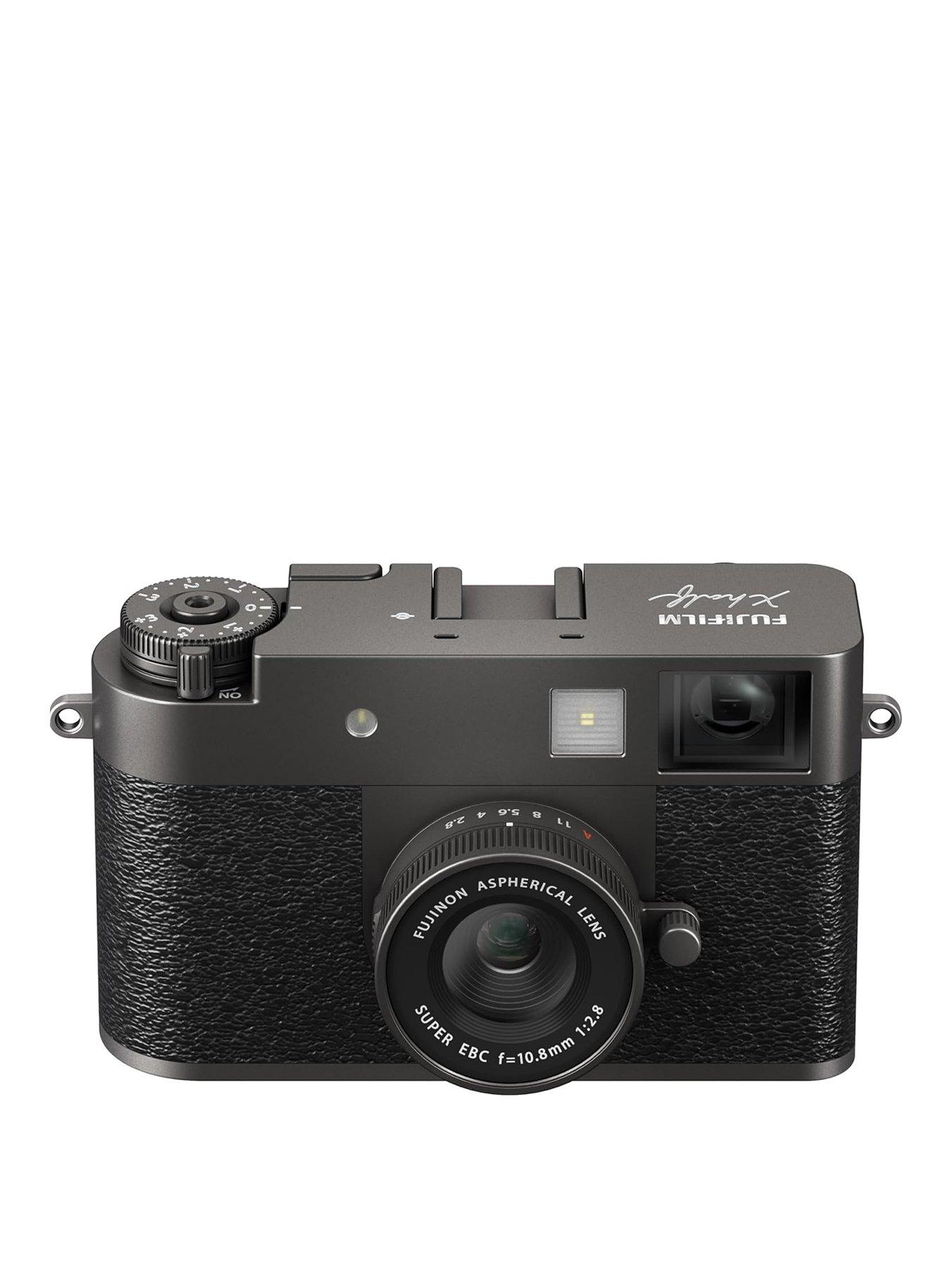 Image 2 of 7 of Fujifilm X Half 17MP Premium Fixed Lens Compact Digital Camera - Charcoal