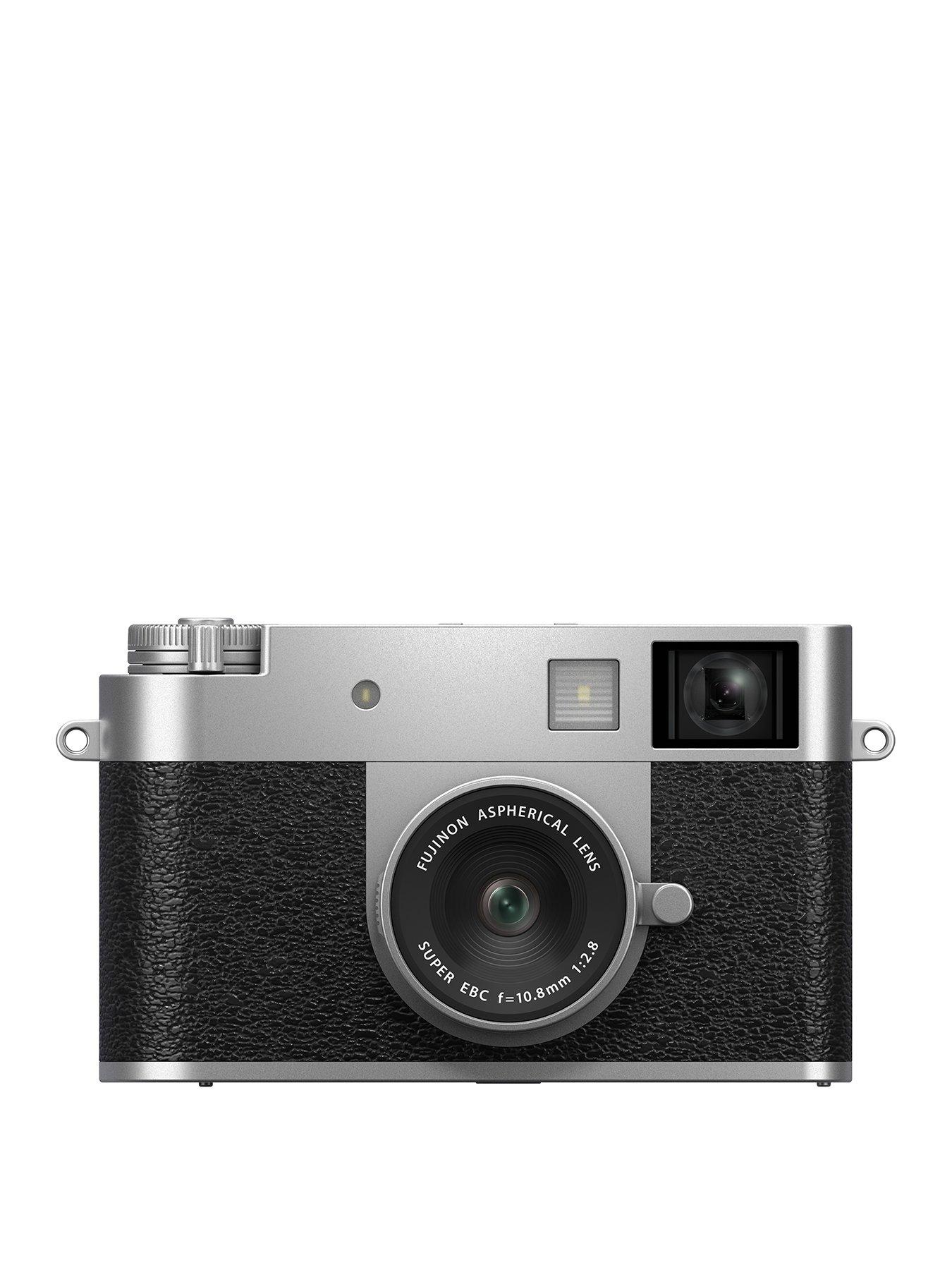Fujifilm X Half 17MP Premium Fixed Lens Compact Digital Camera - Silver