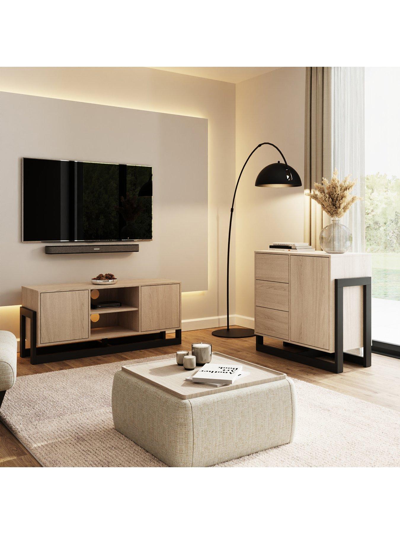 Image 7 of 7 of GFW Tait 1 Door 3 Drawer Sideboard