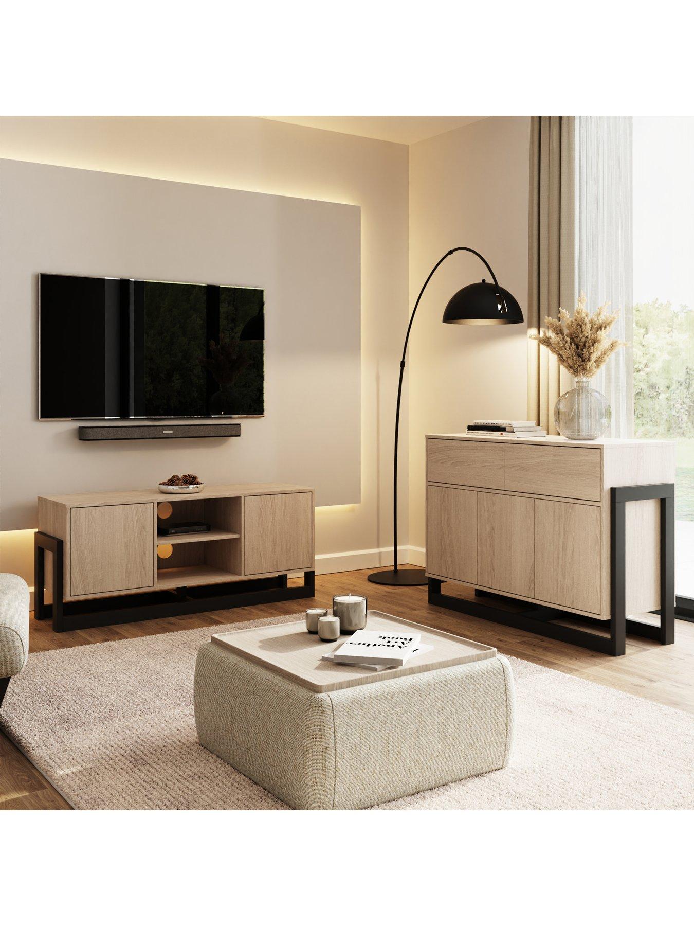 Image 7 of 7 of GFW Tait 3 Door 2 Drawer Sideboard