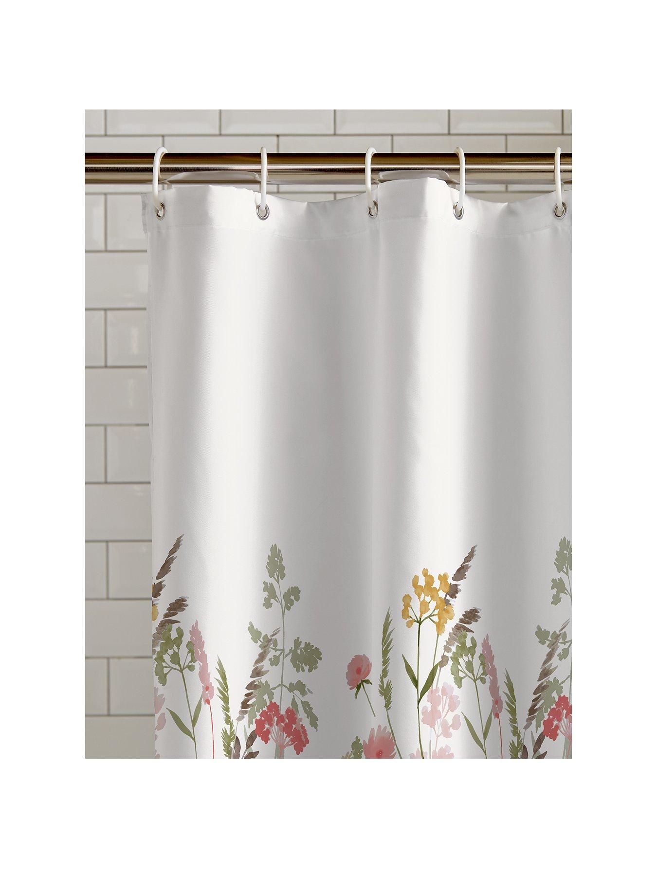 Image 2 of 3 of Catherine Lansfield Countryside Floral Shower Curtain
