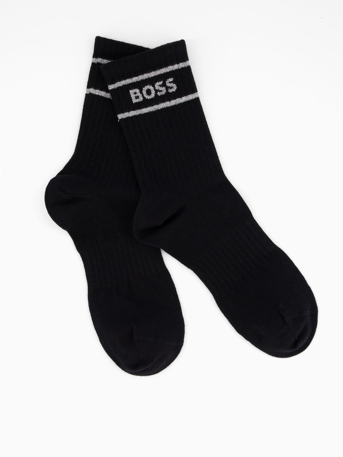 stillFront image of boss-2-pack-sock-set-black