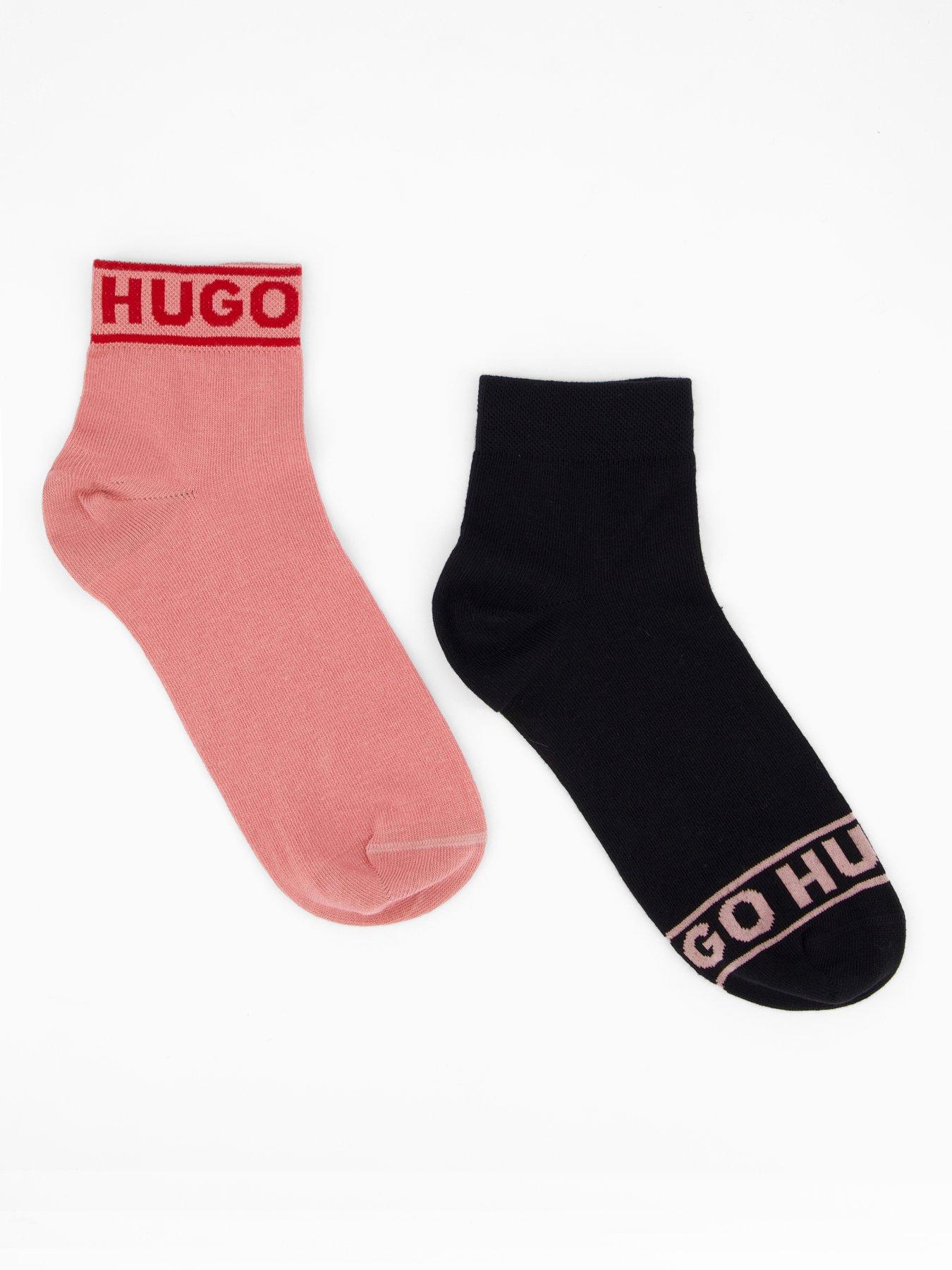 Image 1 of 3 of HUGO 2 Pack Sock Set - Red