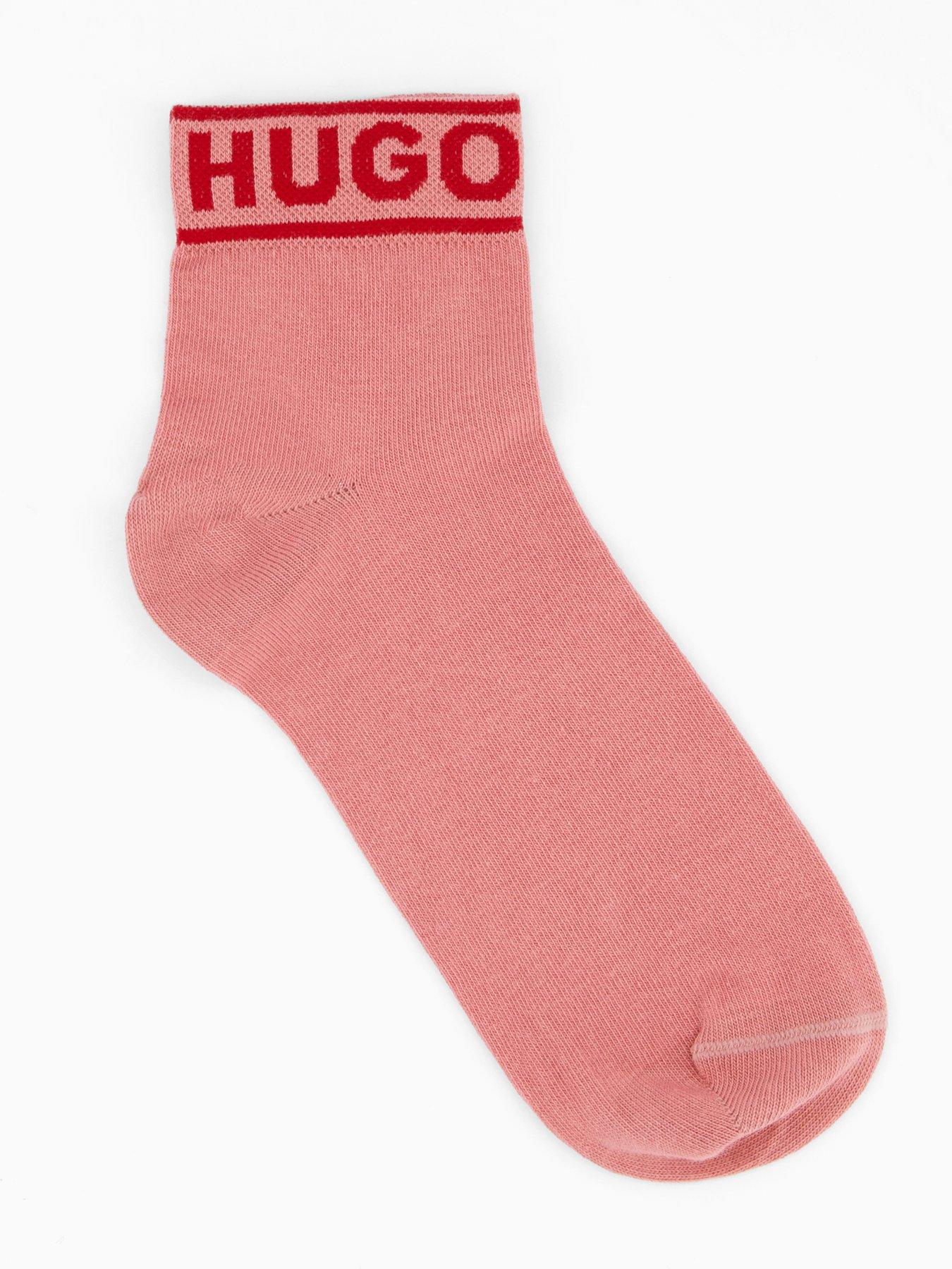 Image 2 of 3 of HUGO 2 Pack Sock Set - Red