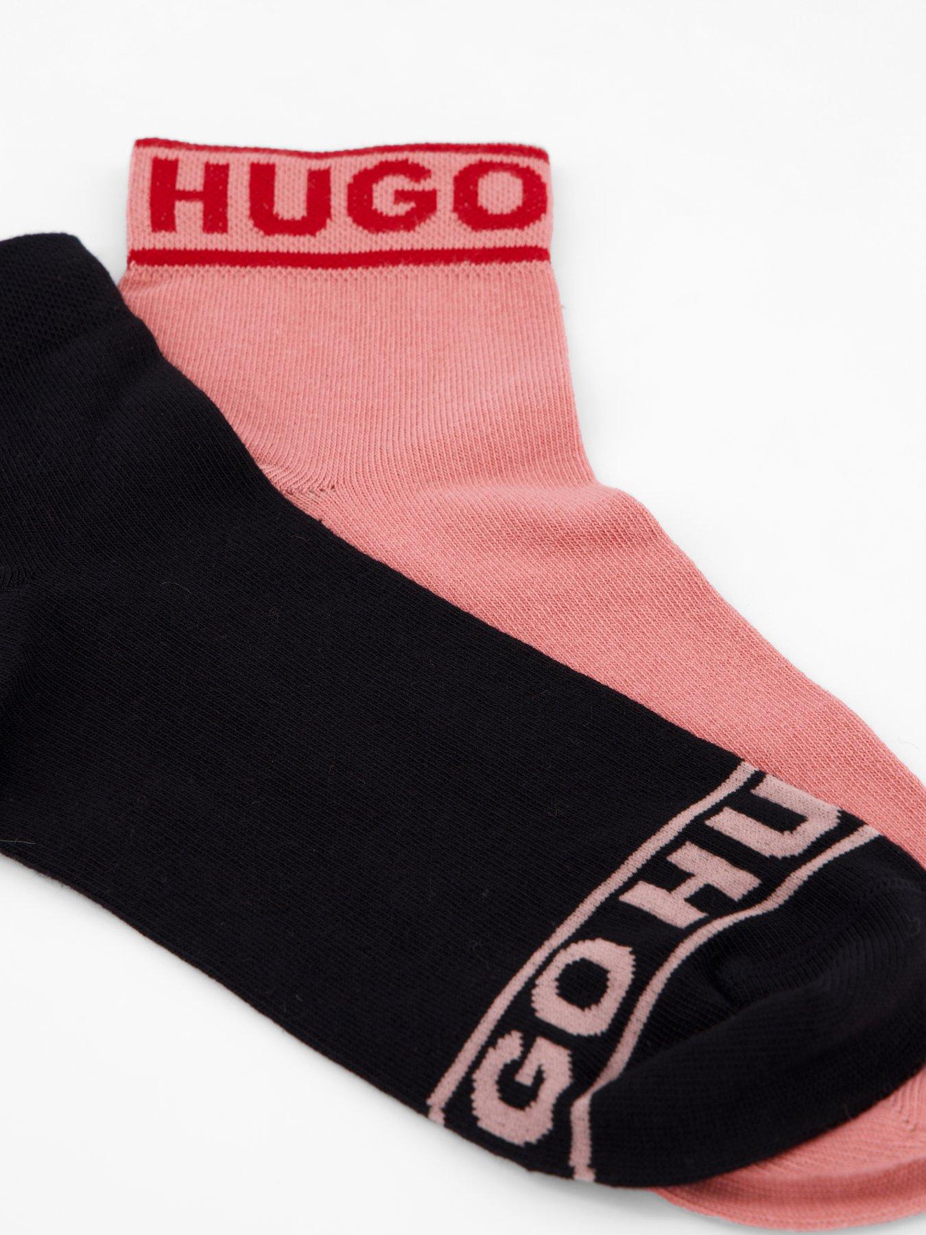 Image 3 of 3 of HUGO 2 Pack Sock Set - Red