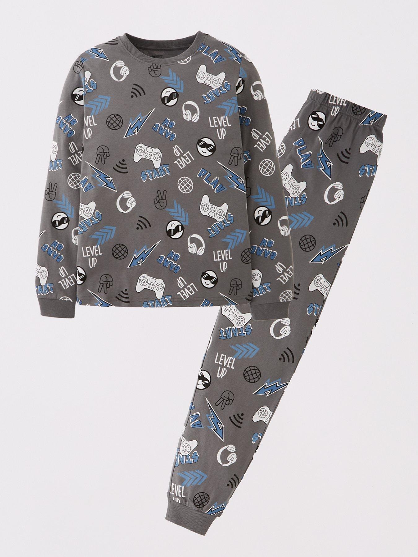 the-very-collection-gaming-all-over-print-pyjama-grey