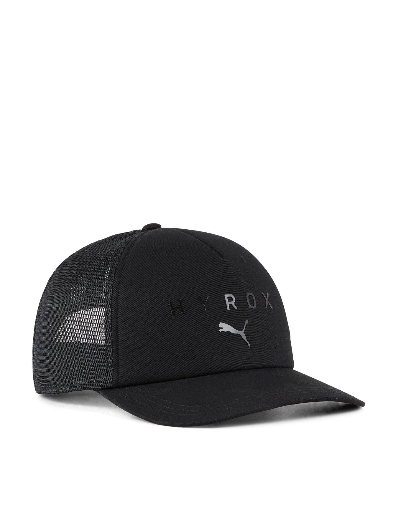 undefined Unisex X Hyrox Short Visor 5 Panel Cap - Black