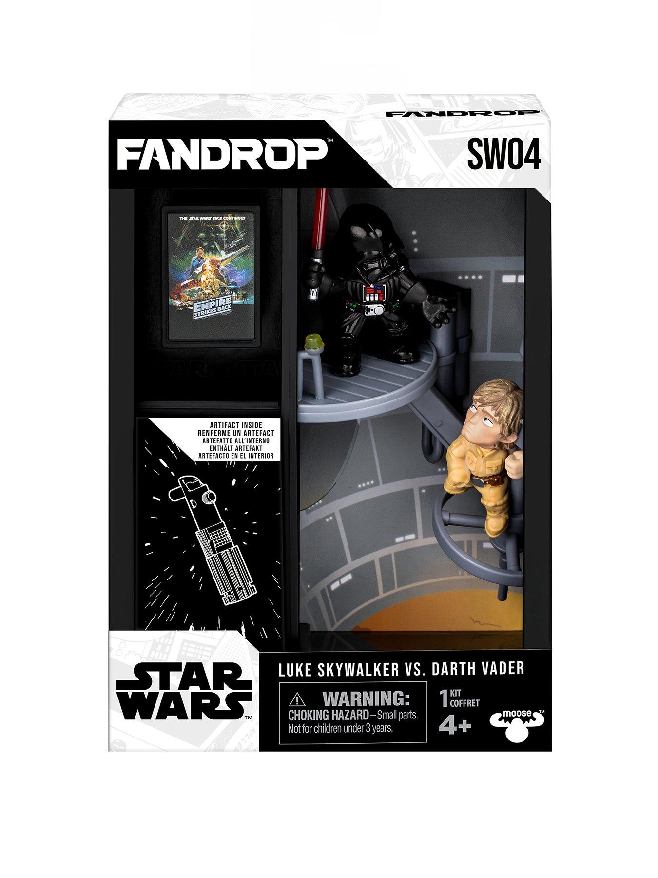 Fandrop Star Wars - Luke Skywalker Vs. Darth Vader Collectible Action Figures
