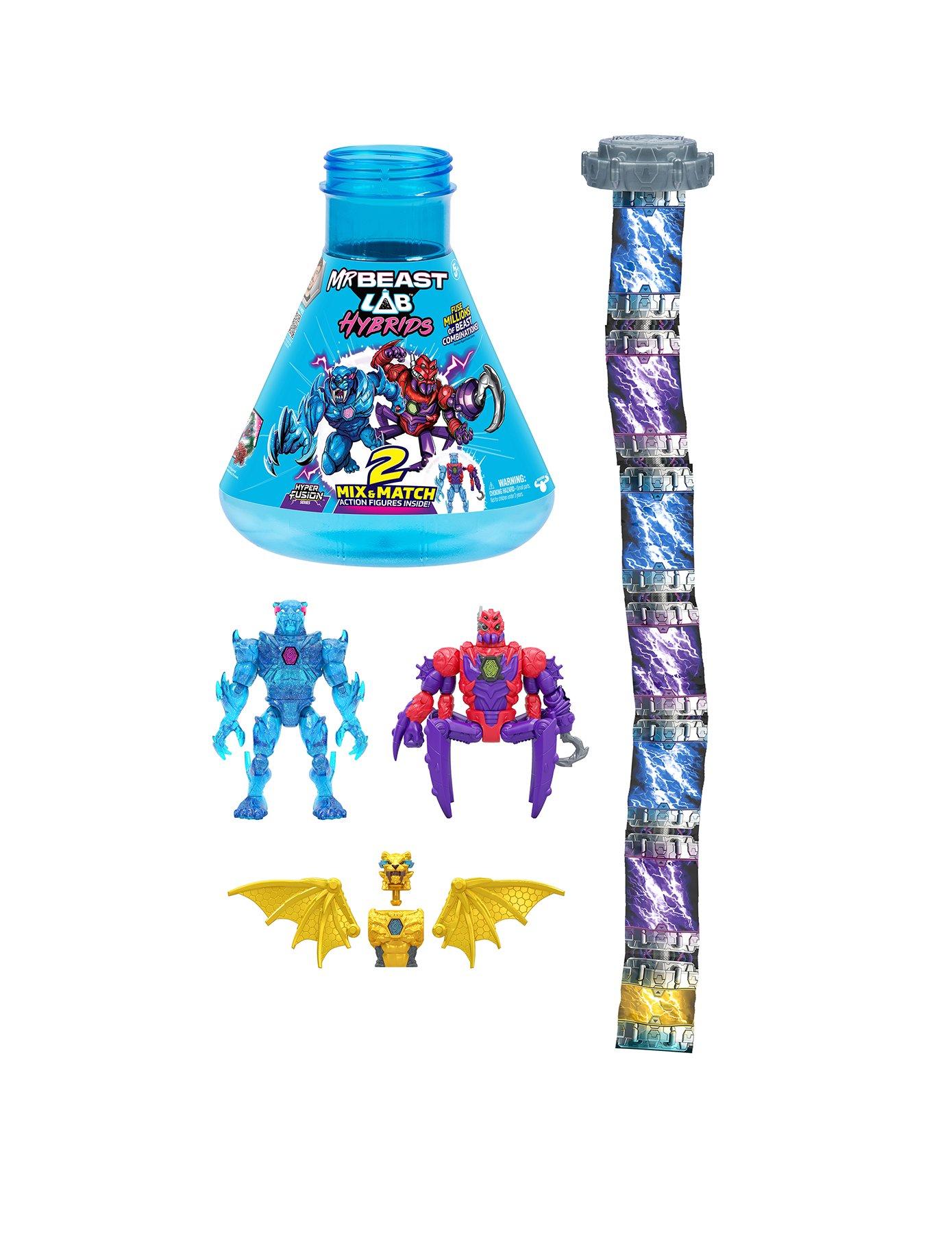 undefined Mrbeast Lab Hybrids Hybrid Action Figures Multipack