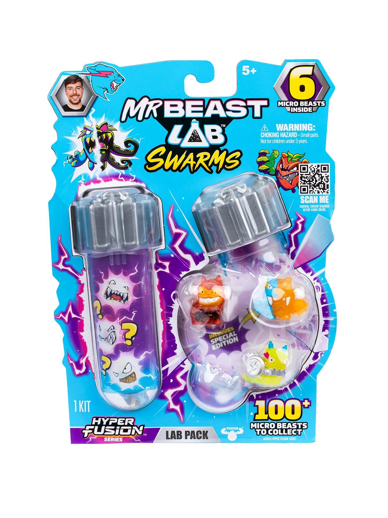 MrBeast Labs Mrbeast Lab Swarms Lab Pack With 6 Micro Beasts