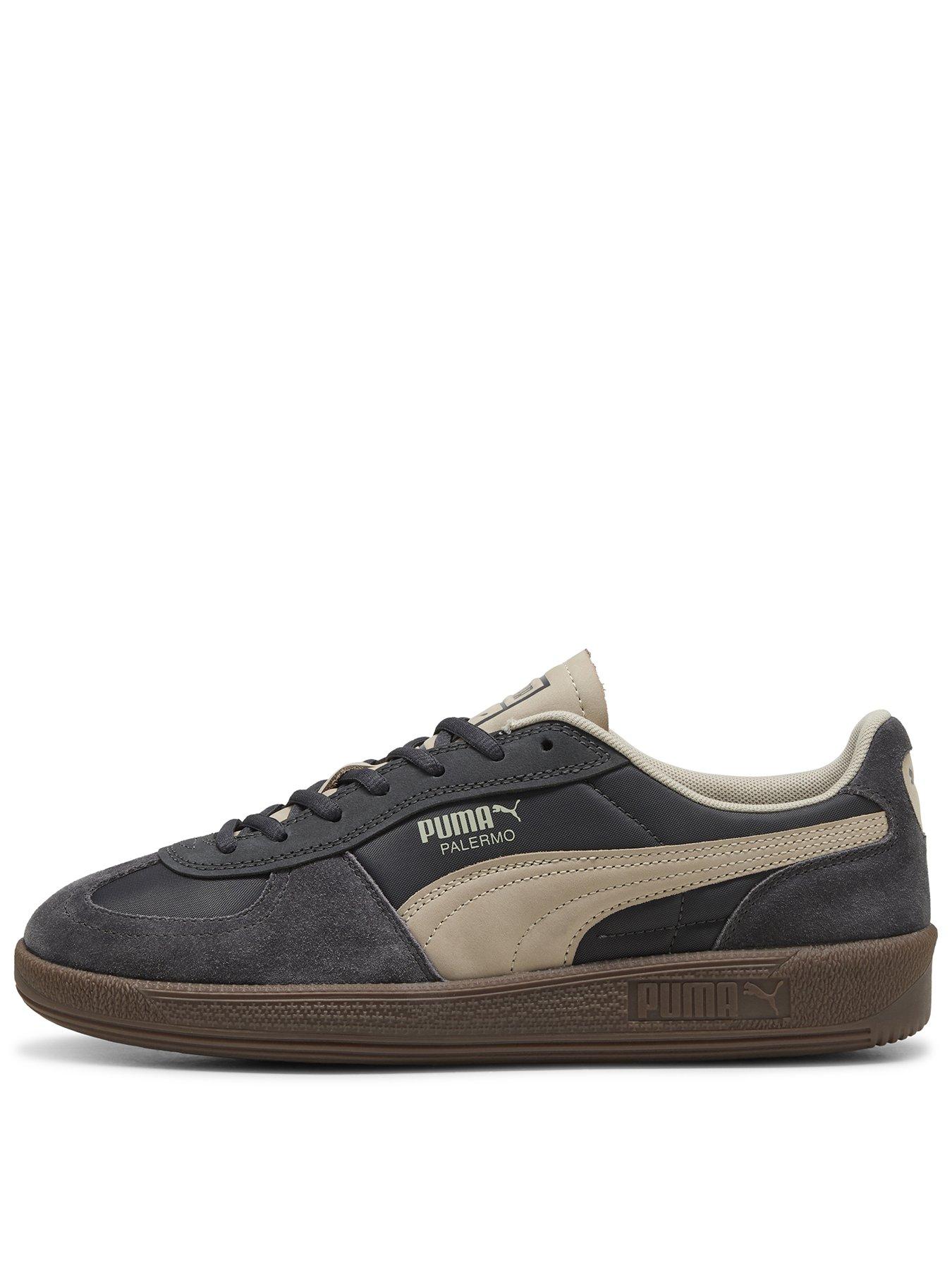 puma-unisex-palermo-tongue-trainers-grey