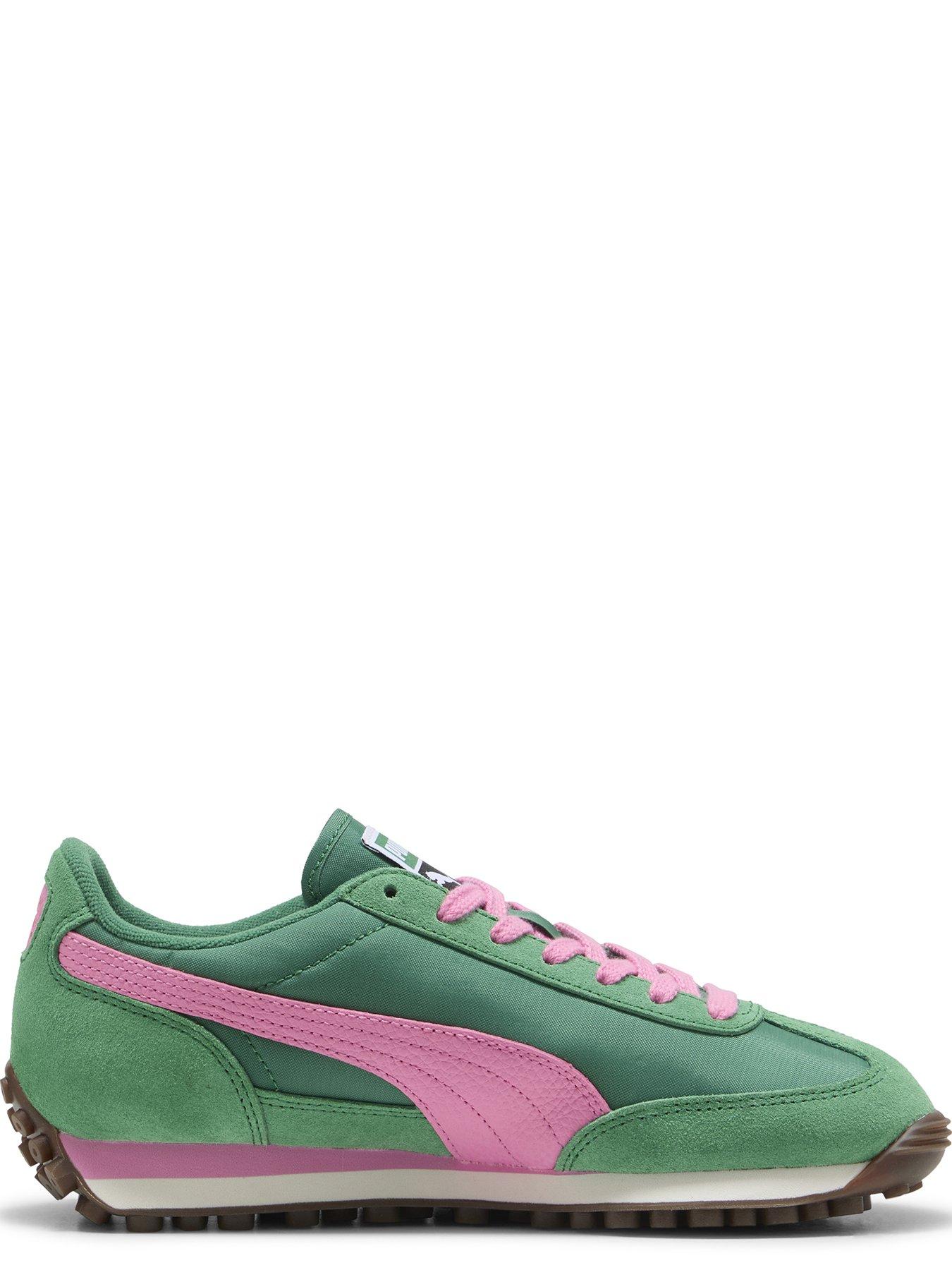  image of puma-womens-easy-rider-vintage-trainers-green