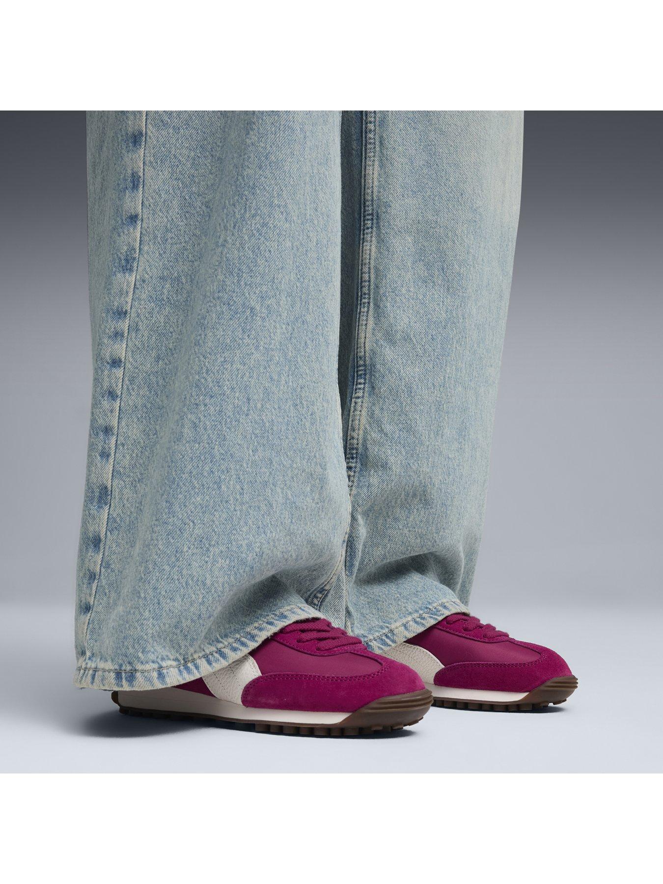 Puma Women's Easy Rider Vintage Trainers - Red