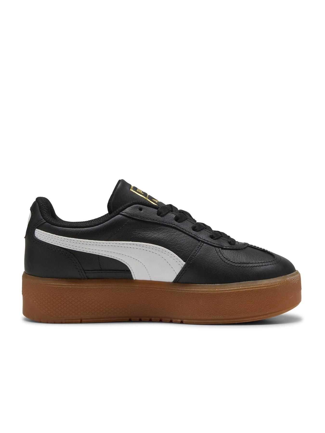  image of puma-womens-palermo-elevata-trainers-black