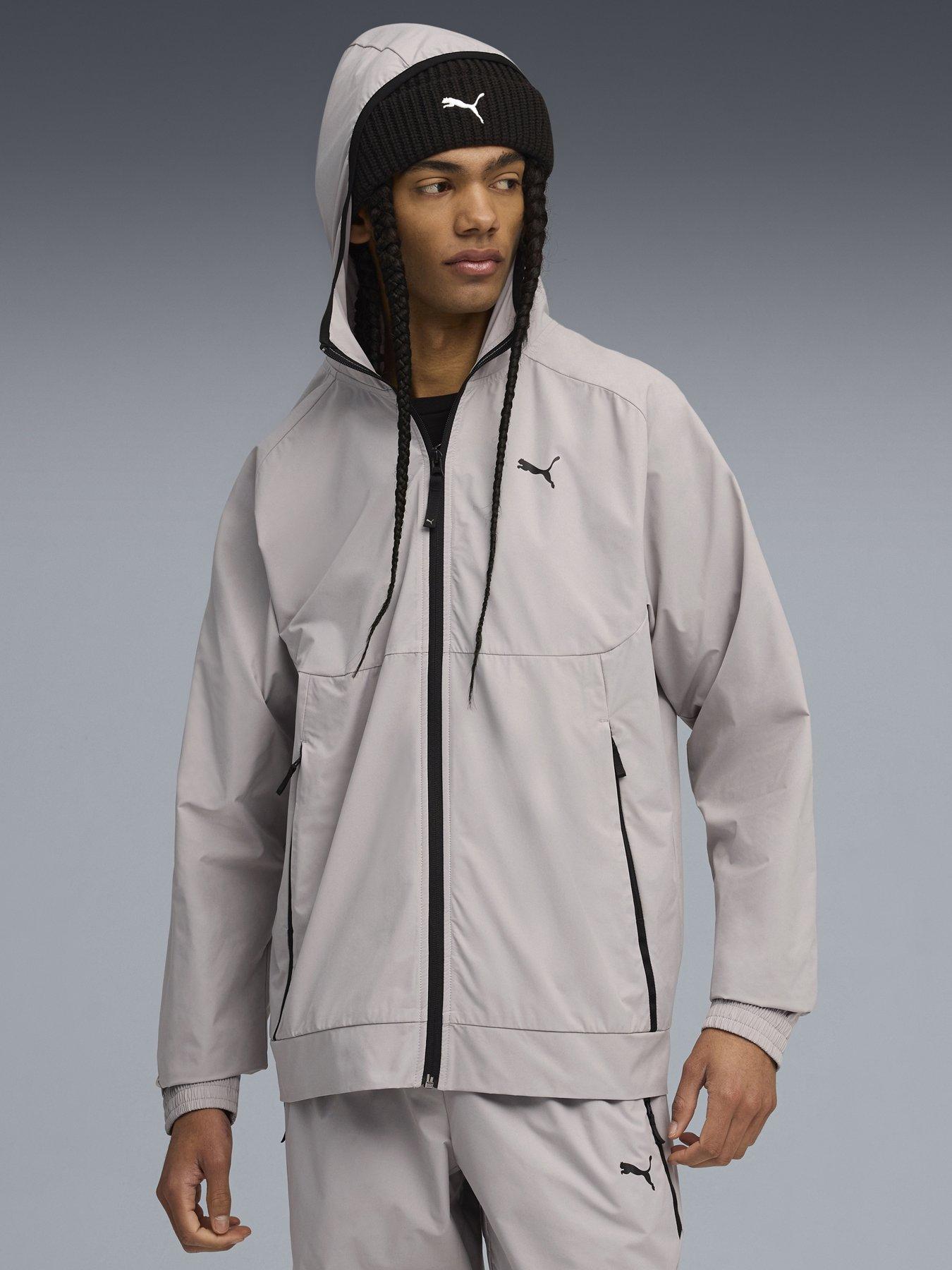 Image 1 of 5 of Puma Pumatech Relaxed Track Jacket - Grey
