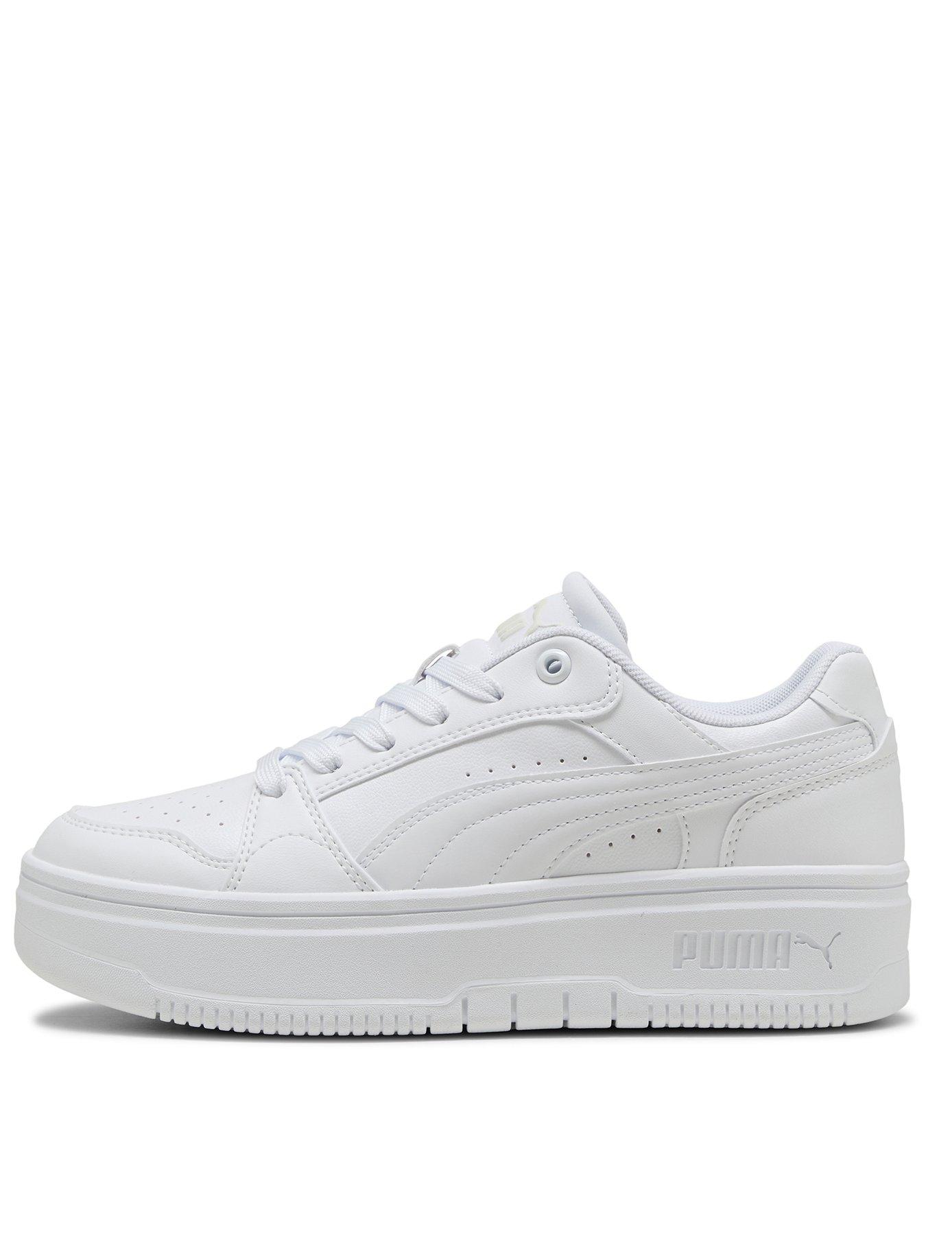 Puma Women's Rebound Femme Low Trainers - White