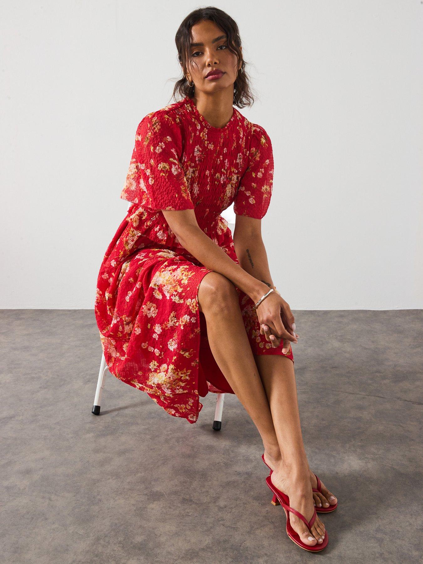 undefined Mya Dress - Red