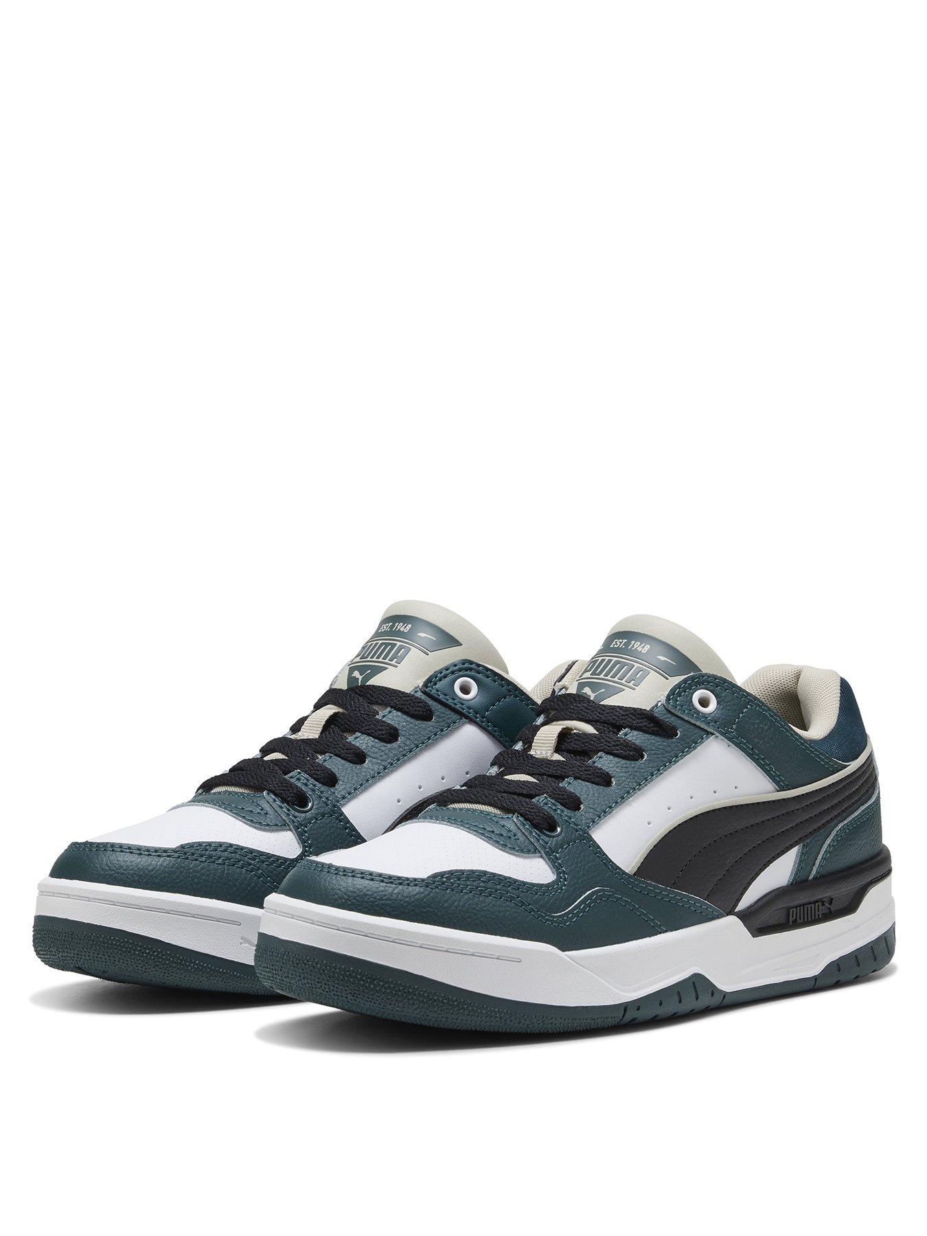 Image 2 of 6 of Puma Men's Rebound Retro Trainers -white
