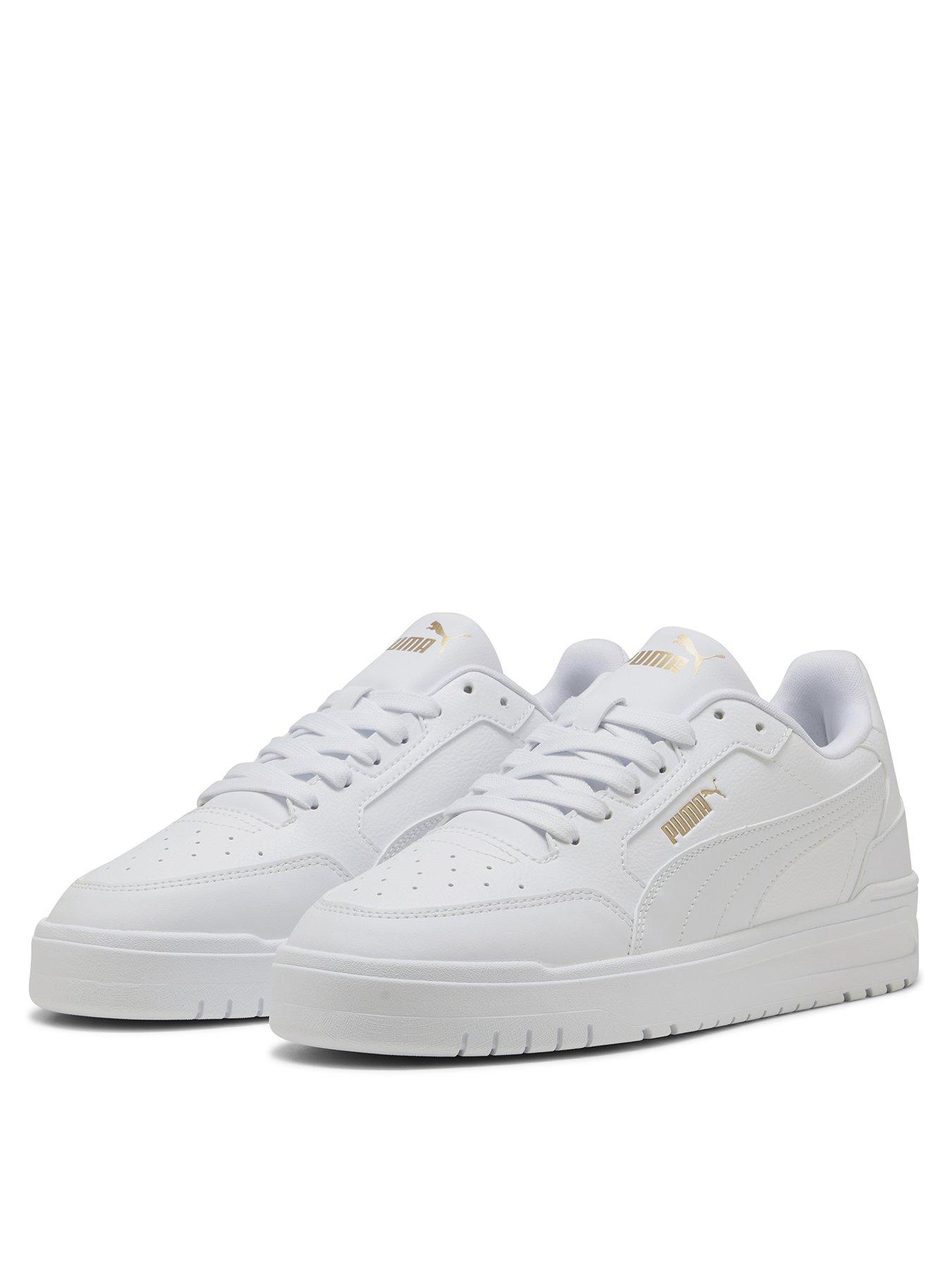 Image 2 of 6 of Puma Unisex Shuffle Downtown Trainers - White