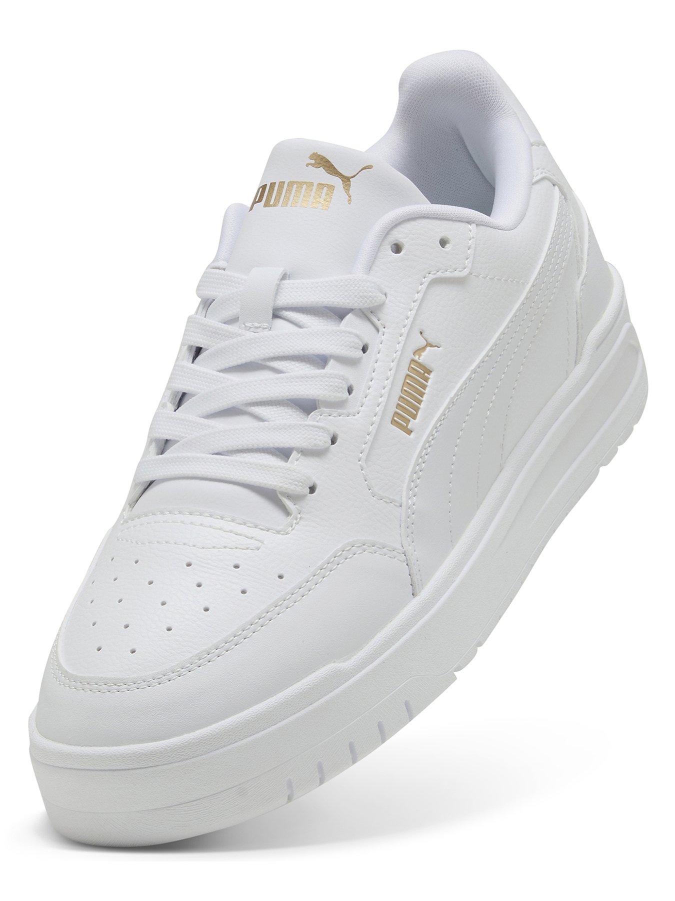 Image 4 of 6 of Puma Unisex Shuffle Downtown Trainers - White