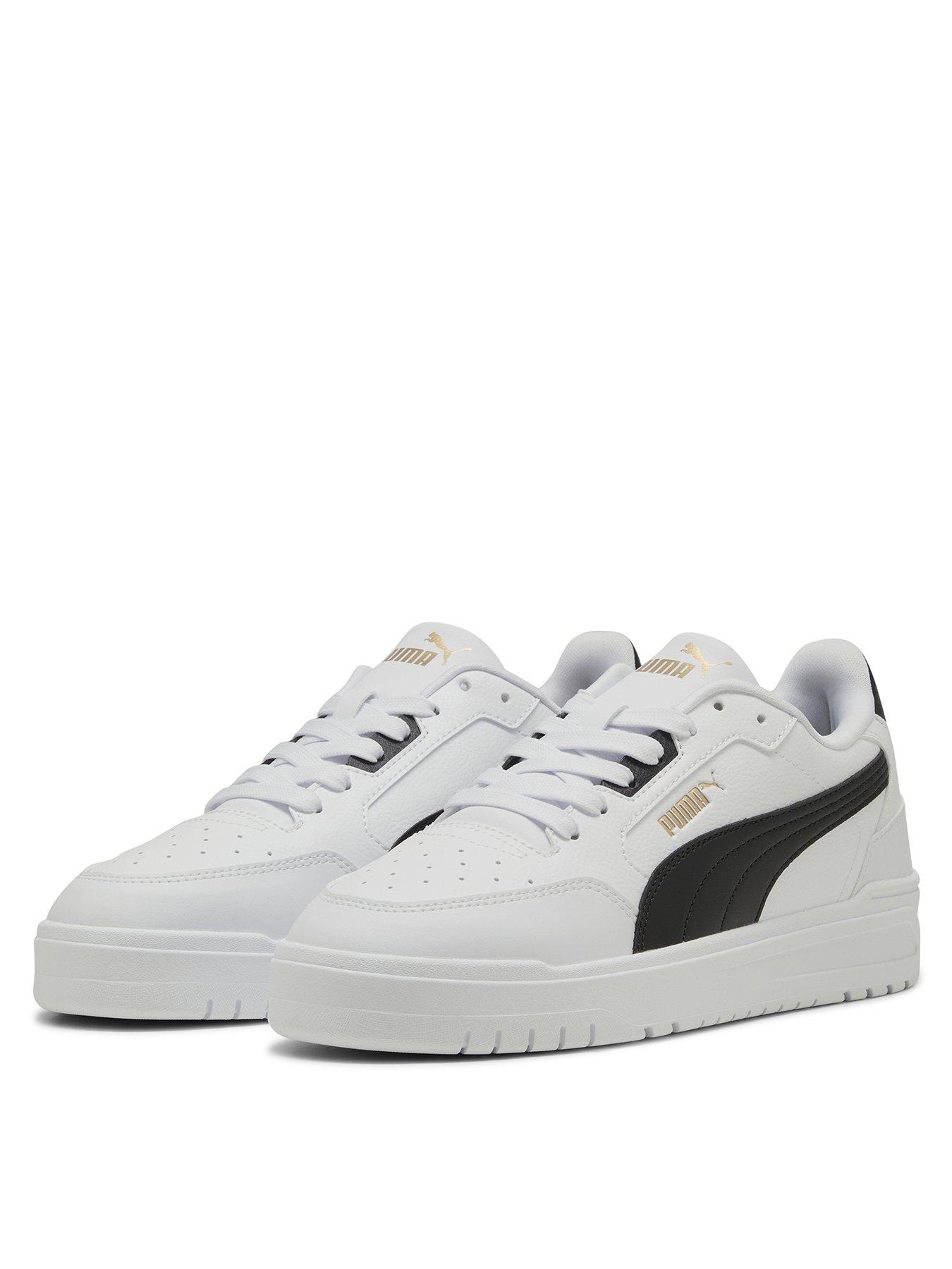 Image 2 of 6 of Puma Men's Shuffle Downtown Trainers -white