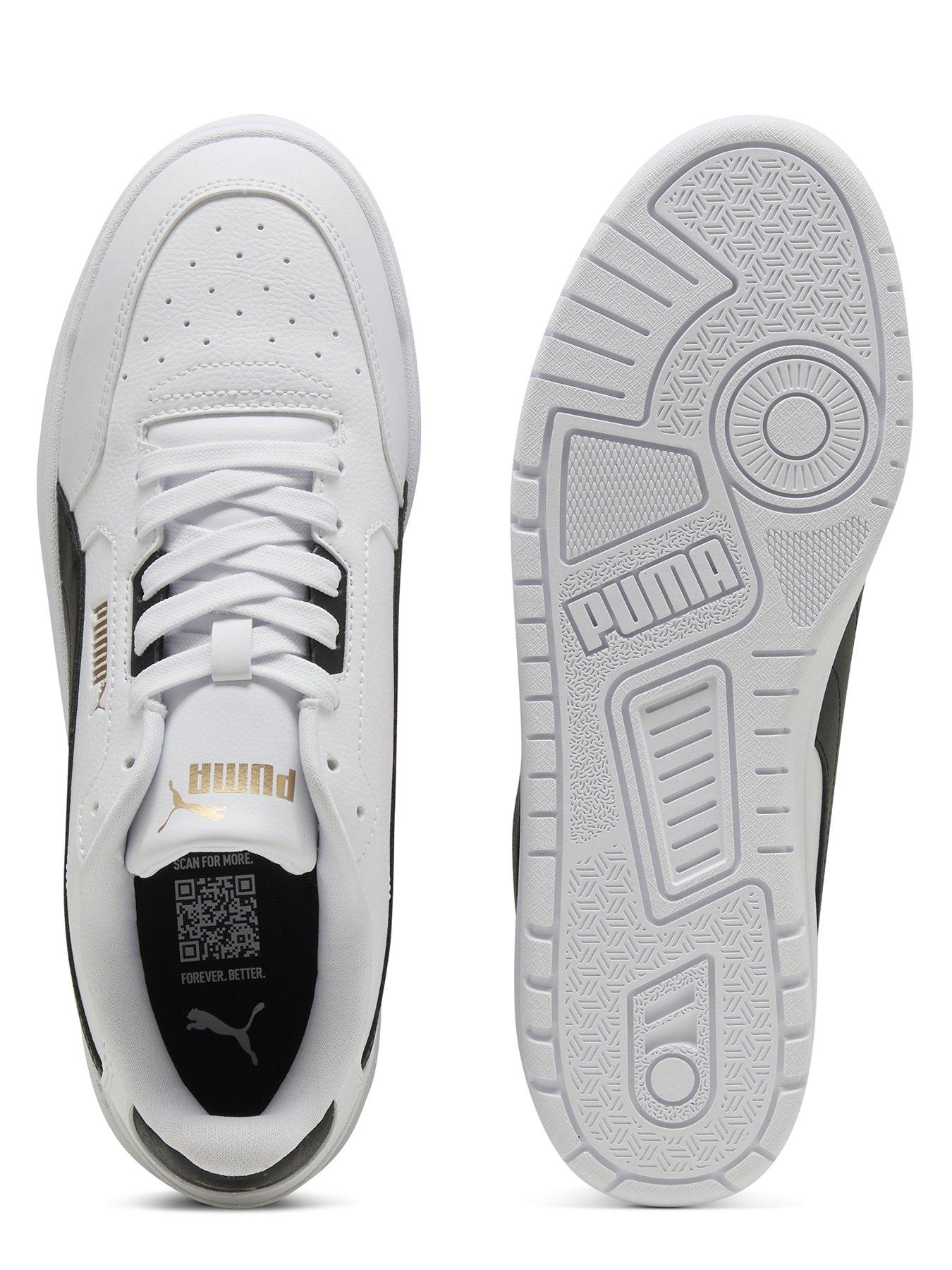 Image 4 of 6 of Puma Men's Shuffle Downtown Trainers -white