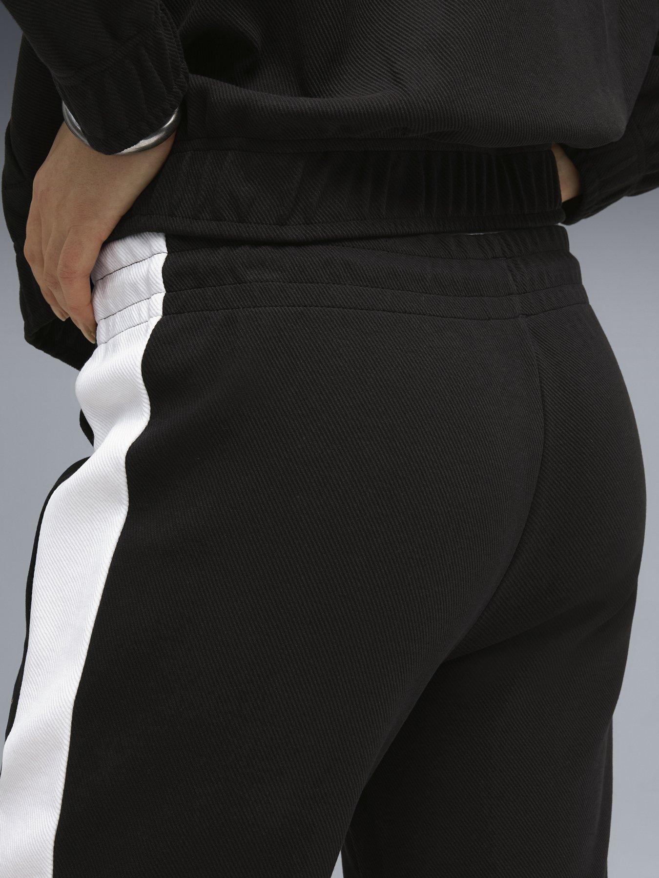  image of puma-womens-t7-flared-pants-black