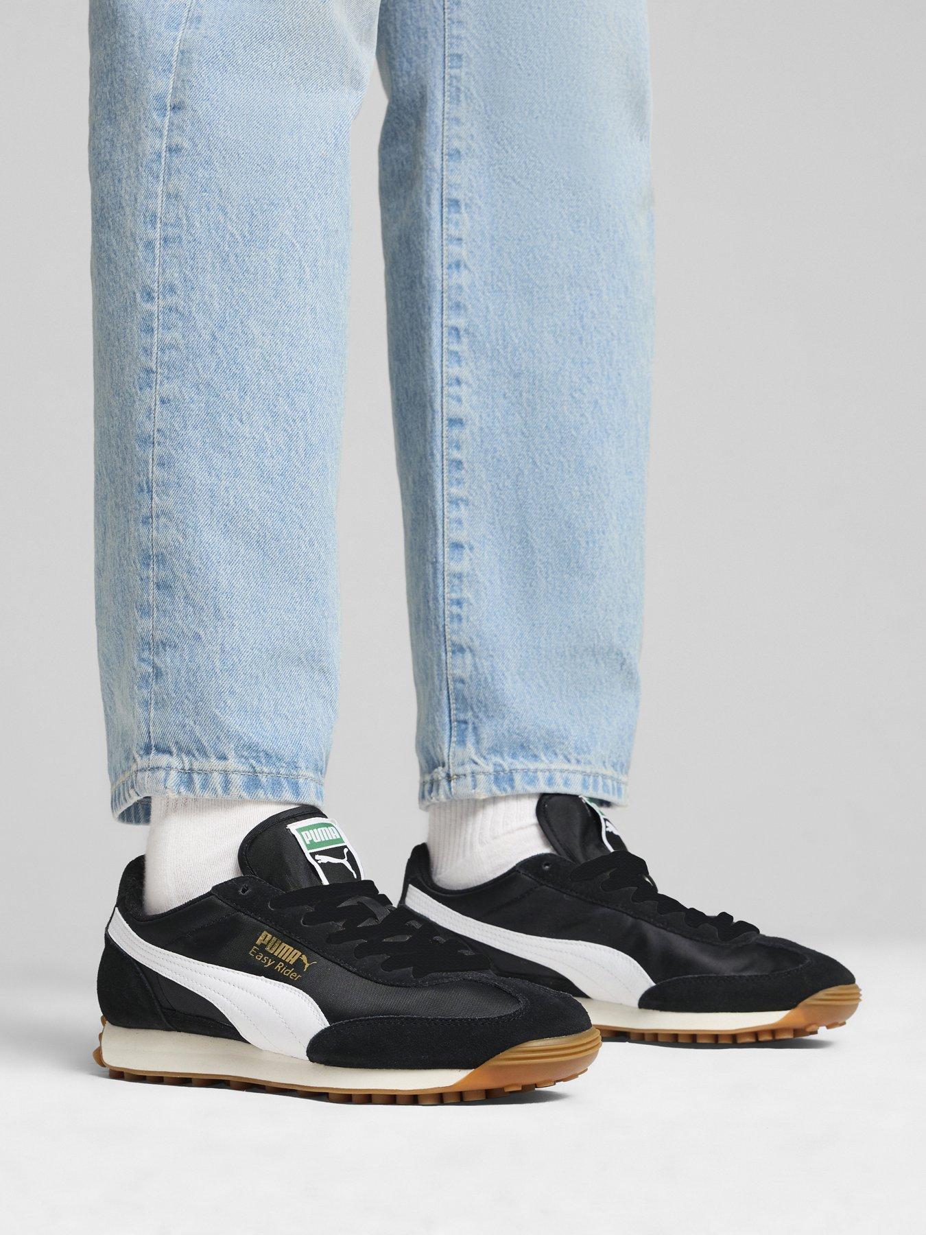 Image 6 of 7 of Puma Unisex Easy Rider Vintage Trainers - Black