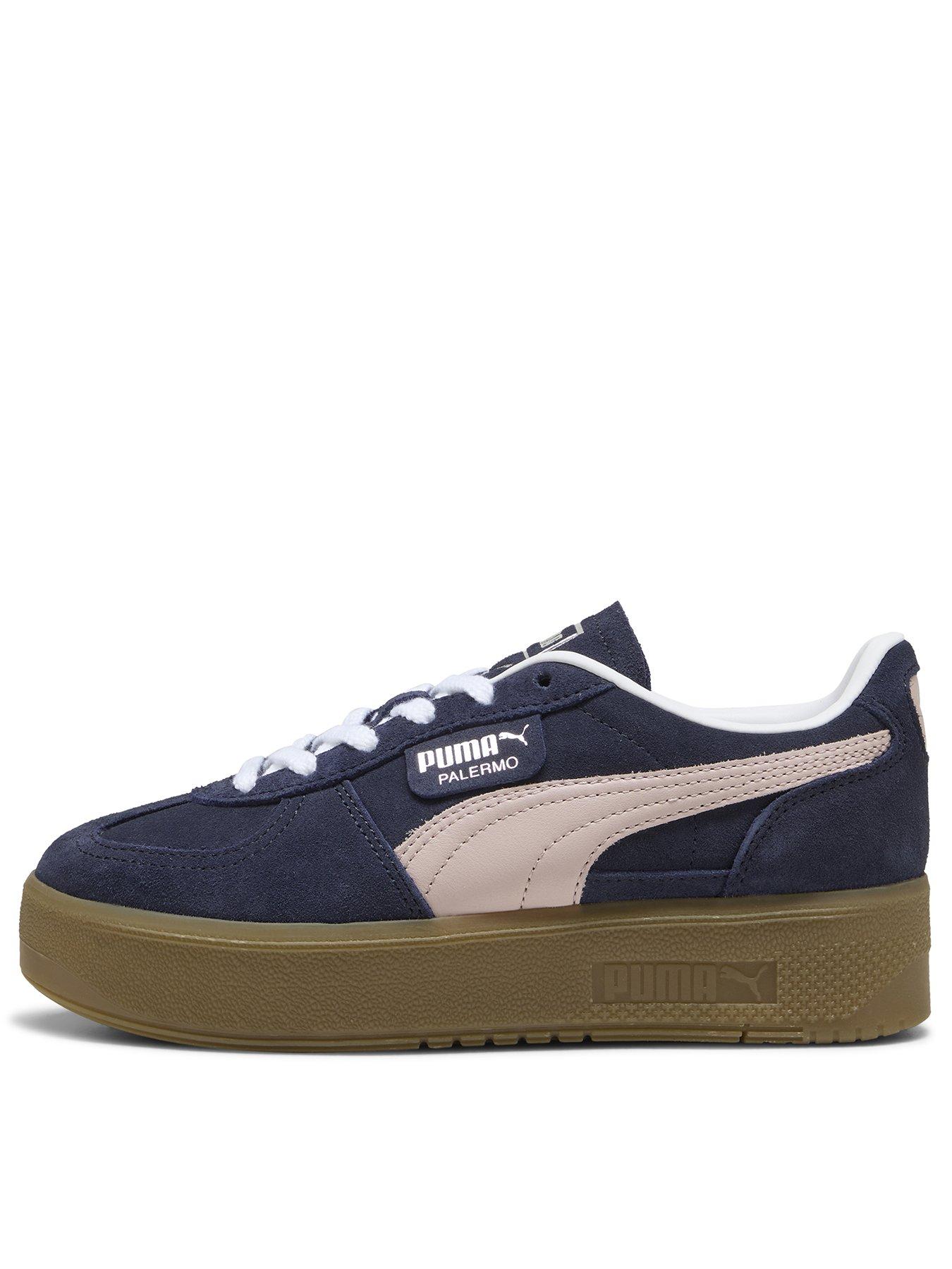Puma Women's Palermo Elevata Trainers - Navy