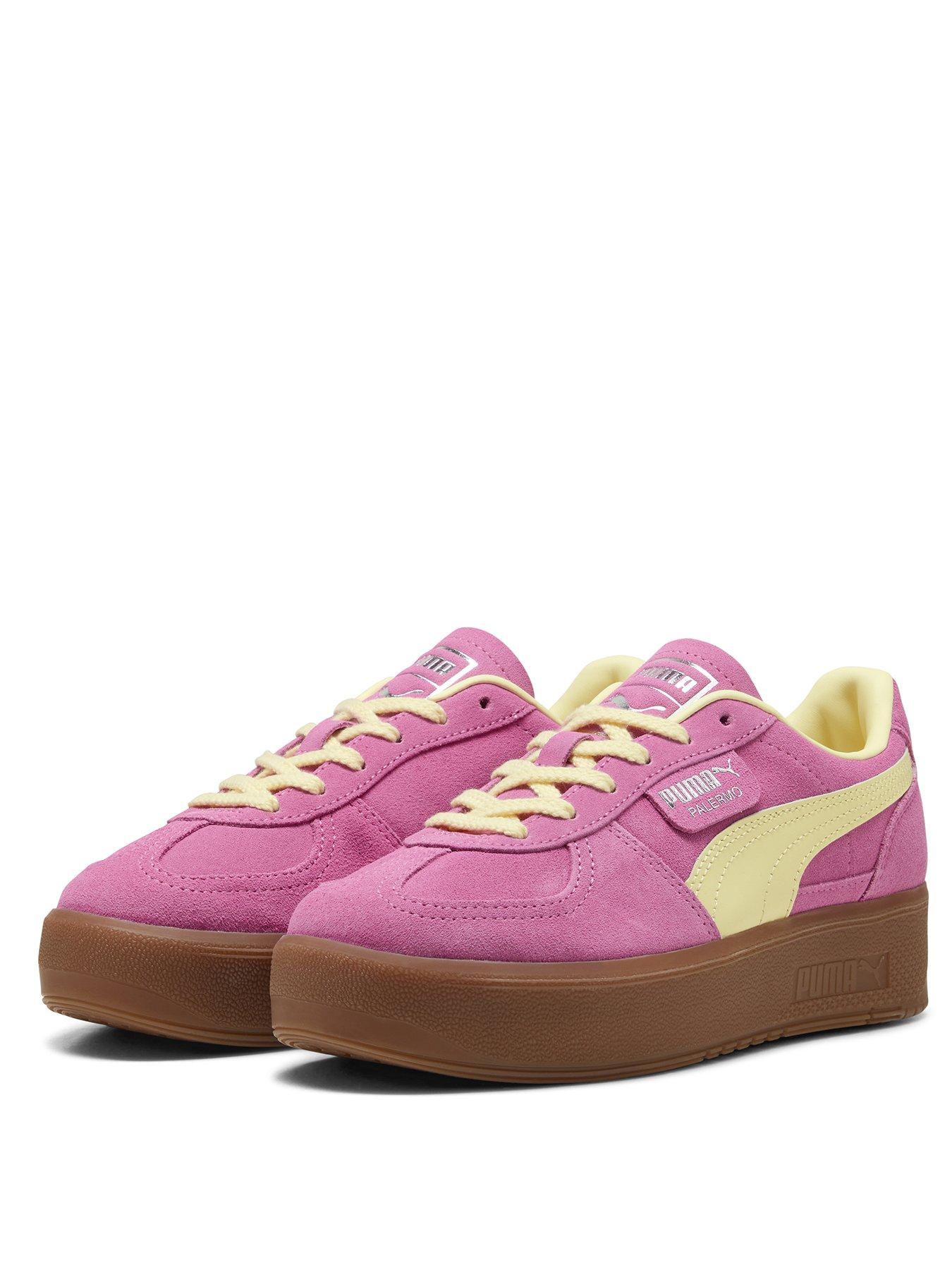  image of puma-womens-palermo-elevata-wns-trainers-pink