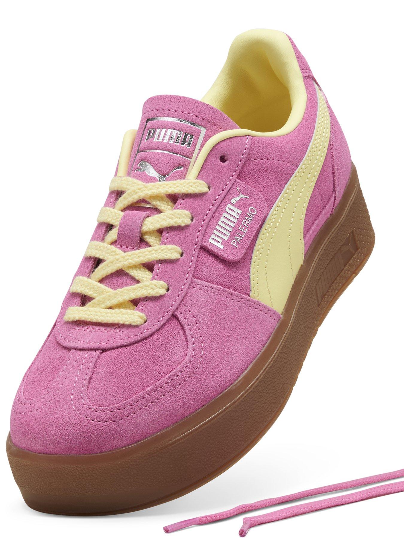  image of puma-womens-palermo-elevata-wns-trainers-pink