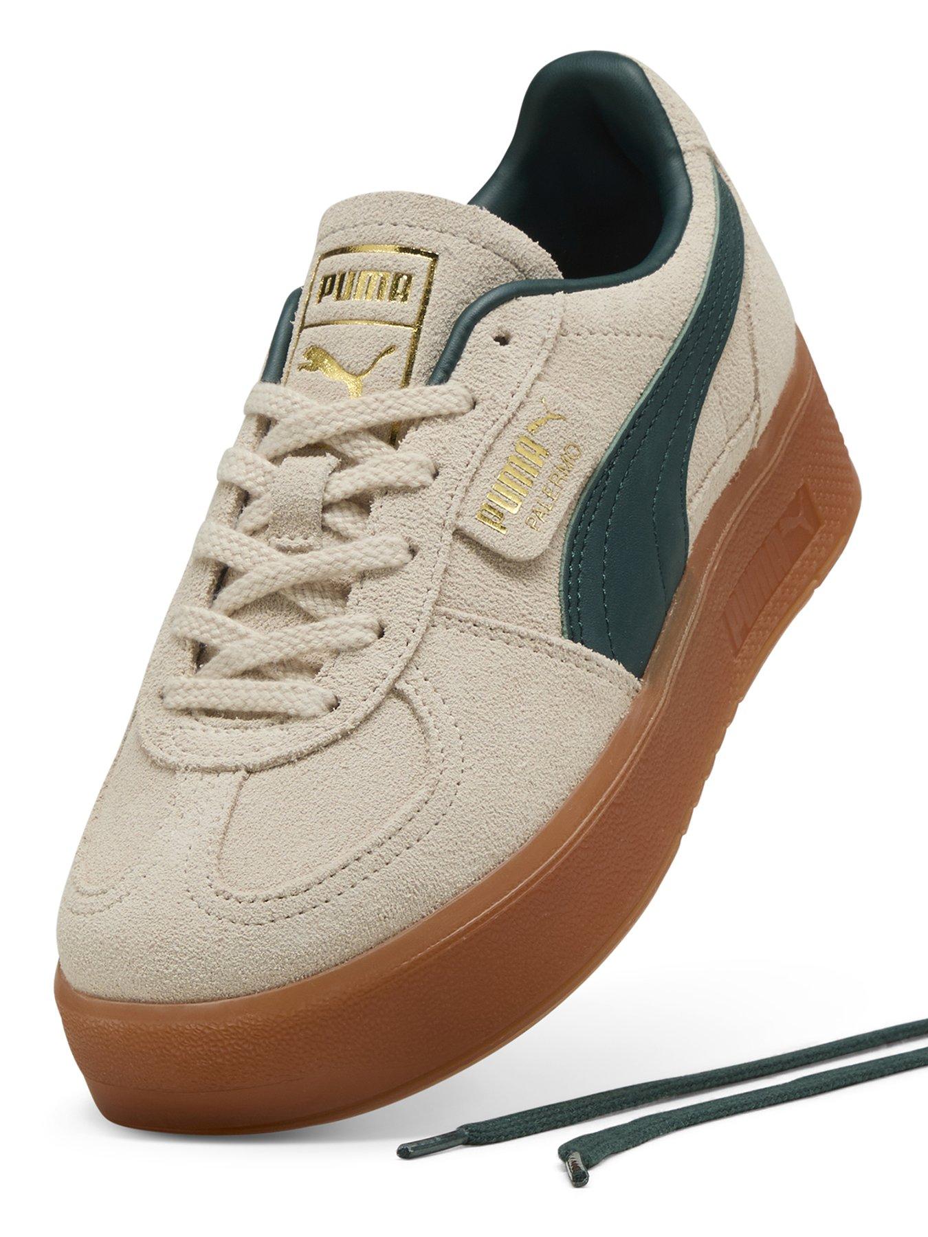 Image 5 of 6 of Puma Women's Palermo Elevata Trainers - Green