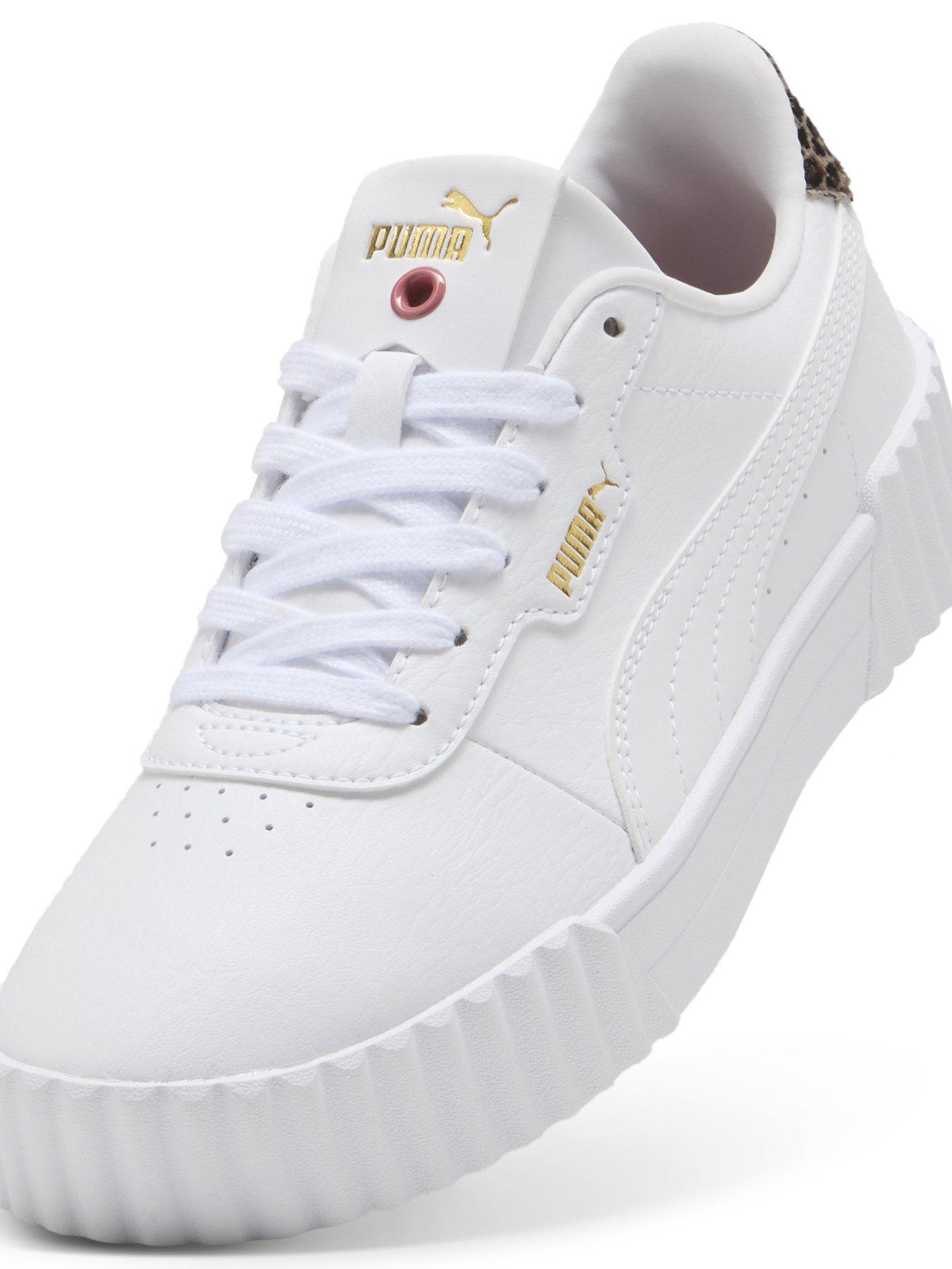 Image 6 of 6 of Puma Women's Carina 30 Animal Flair Trainers - White