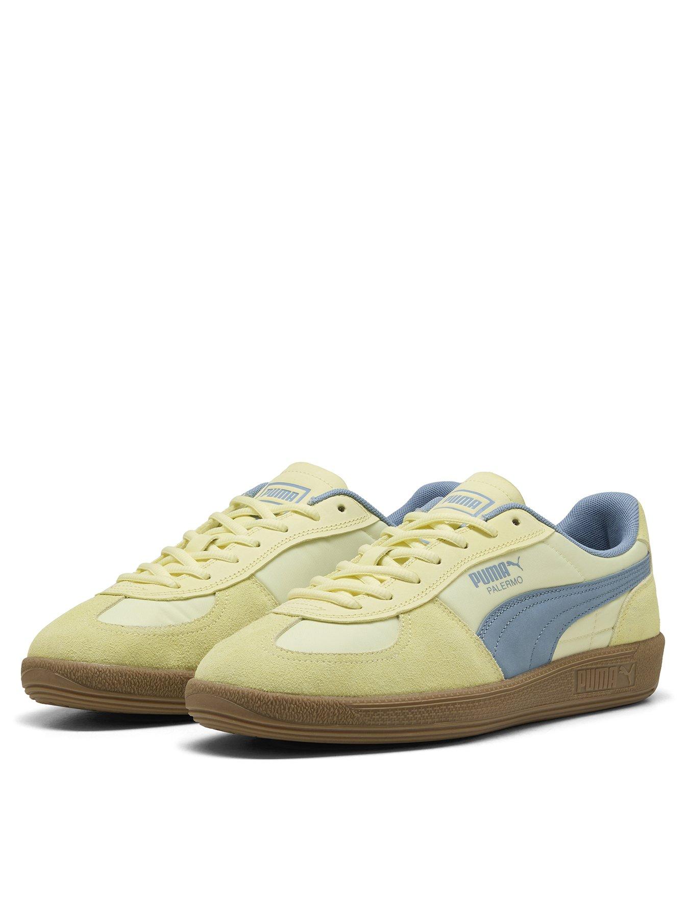 Image 2 of 6 of Puma Women's Palermo Tongue Trainers - Gold