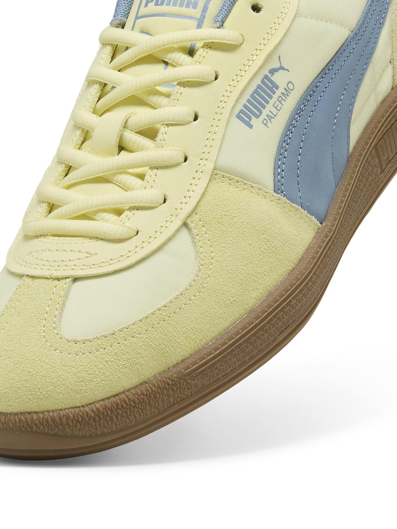 Image 4 of 6 of Puma Women's Palermo Tongue Trainers - Gold