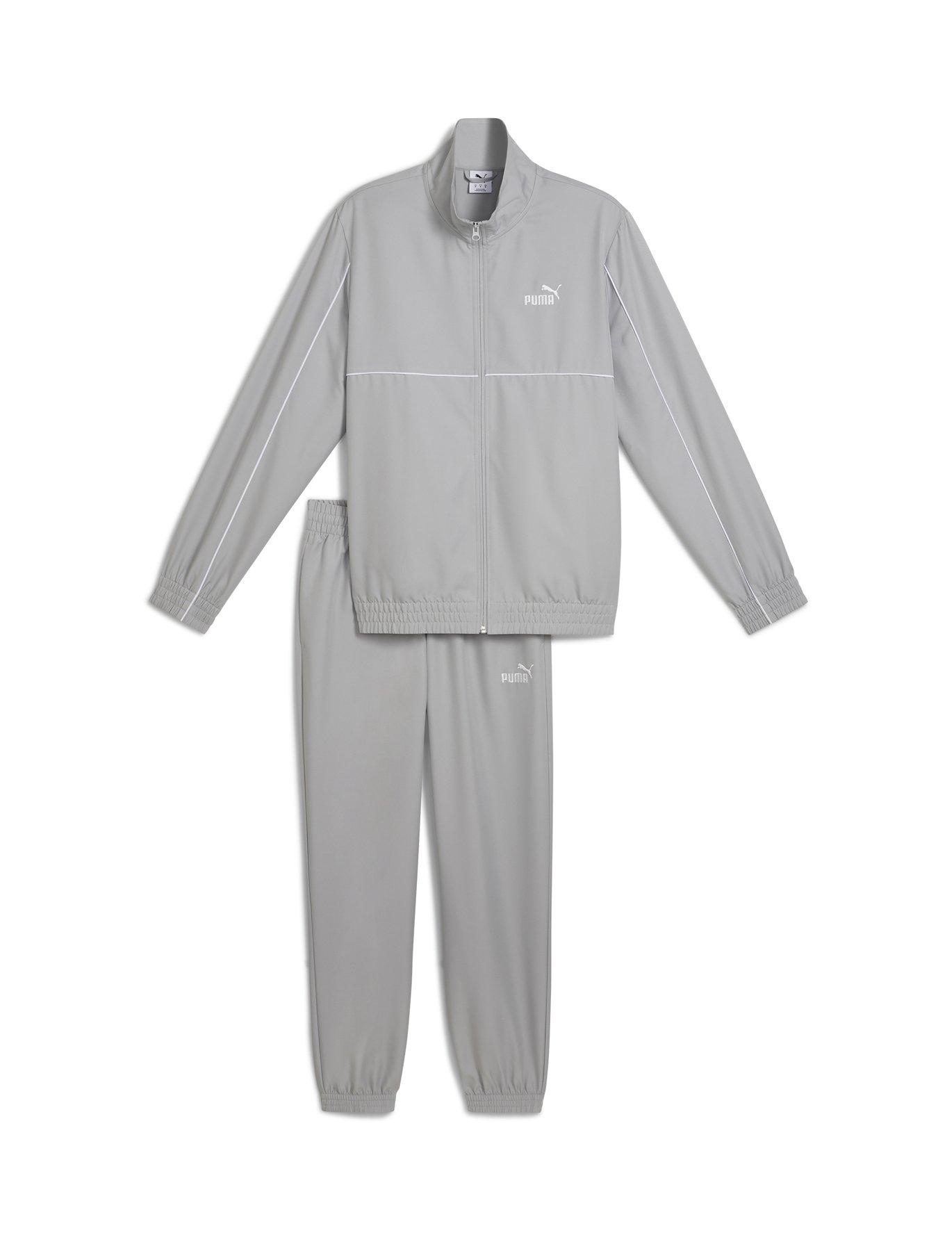 Image 1 of 2 of Puma Mens Woven Tracksuit - Grey