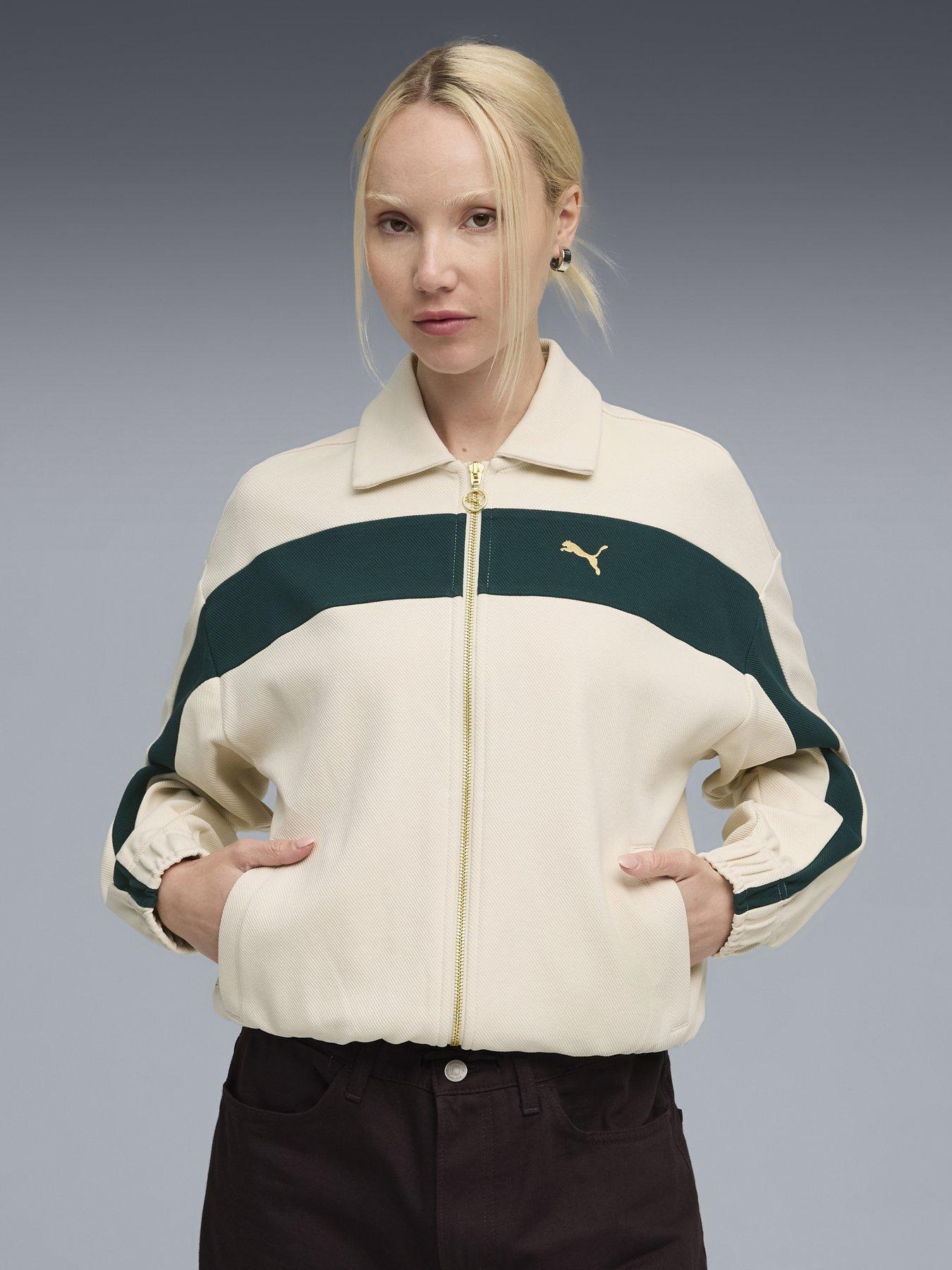 undefined Relaxed Track Jacket - White