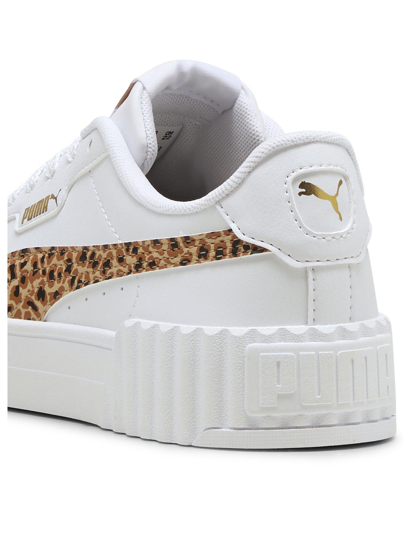 Image 3 of 6 of Puma Junior Girls Carina 30 Animal - White