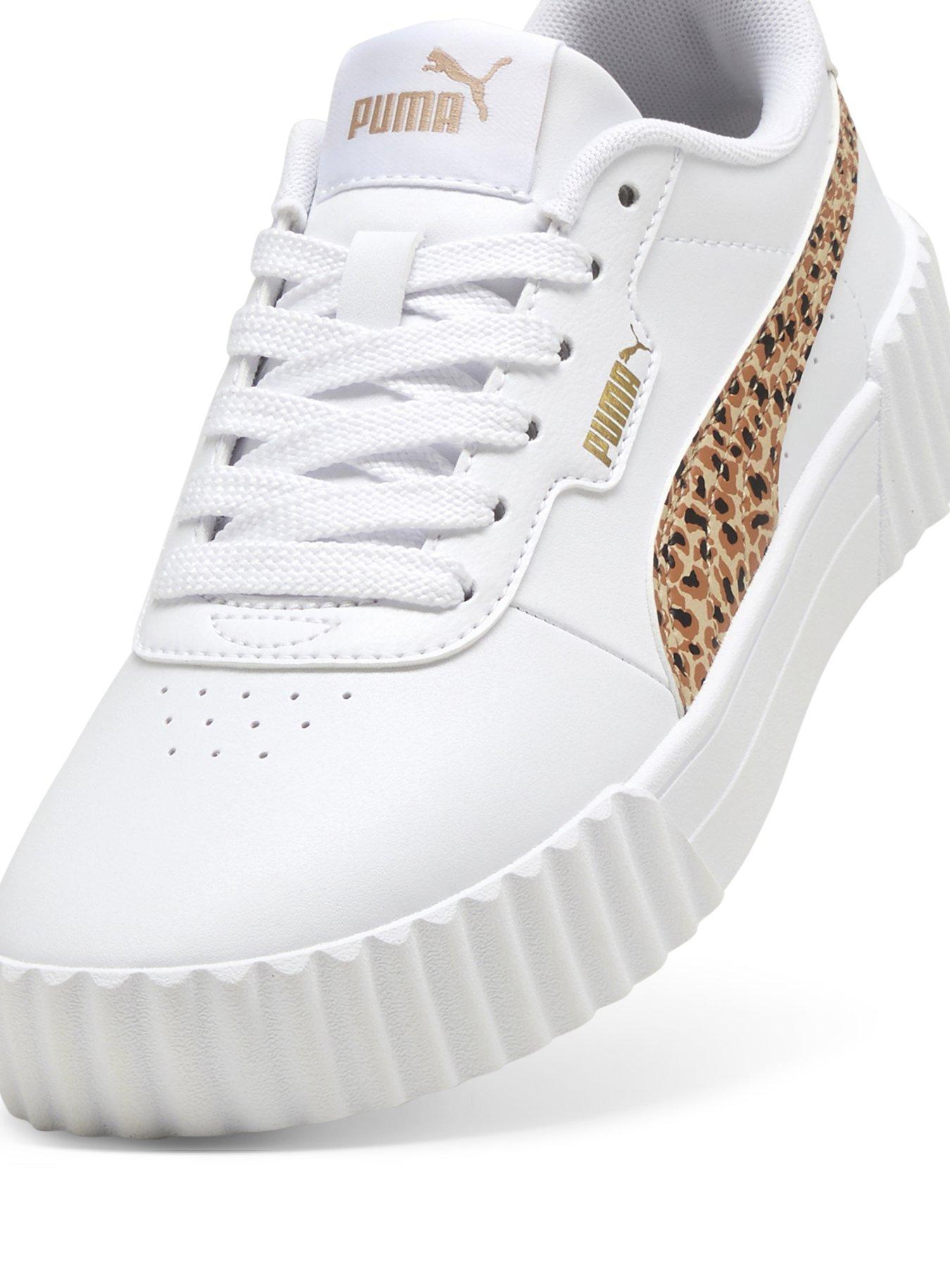 Image 6 of 6 of Puma Junior Girls Carina 30 Animal - White